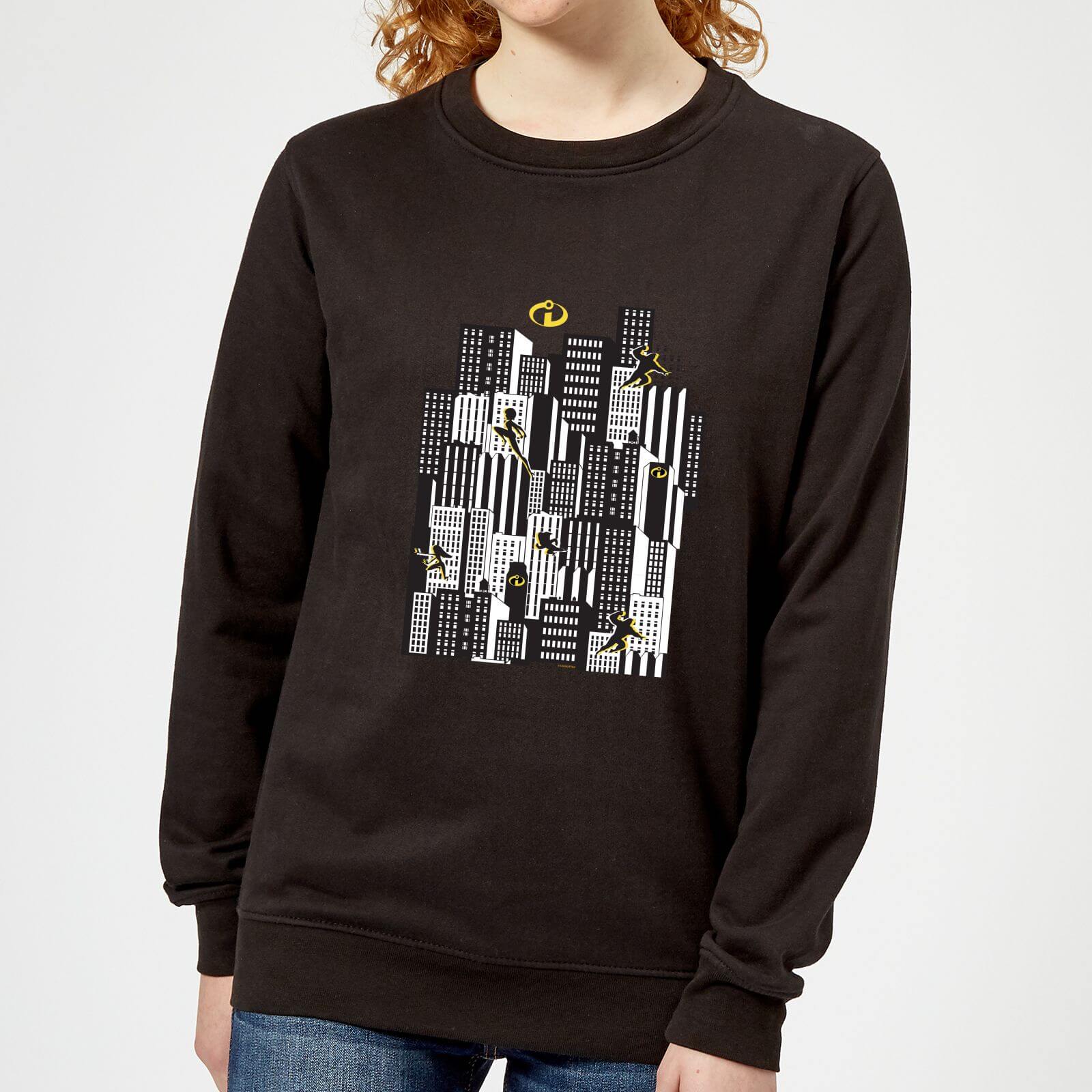 

The Incredibles 2 Skyline Women's Sweatshirt - Black - XL - Nero