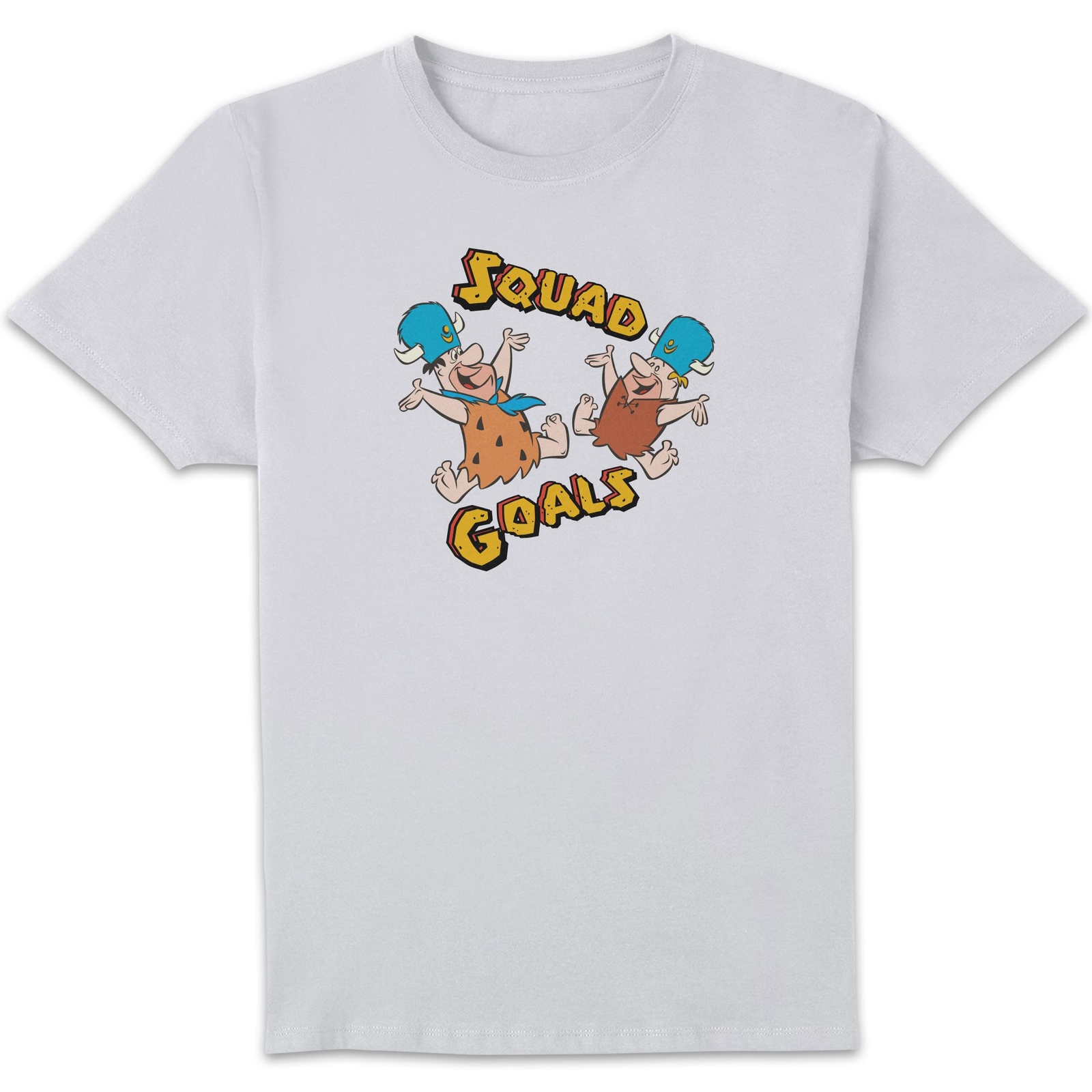 The Flintstones Squad Goals Men's T-Shirt - White - 4XL