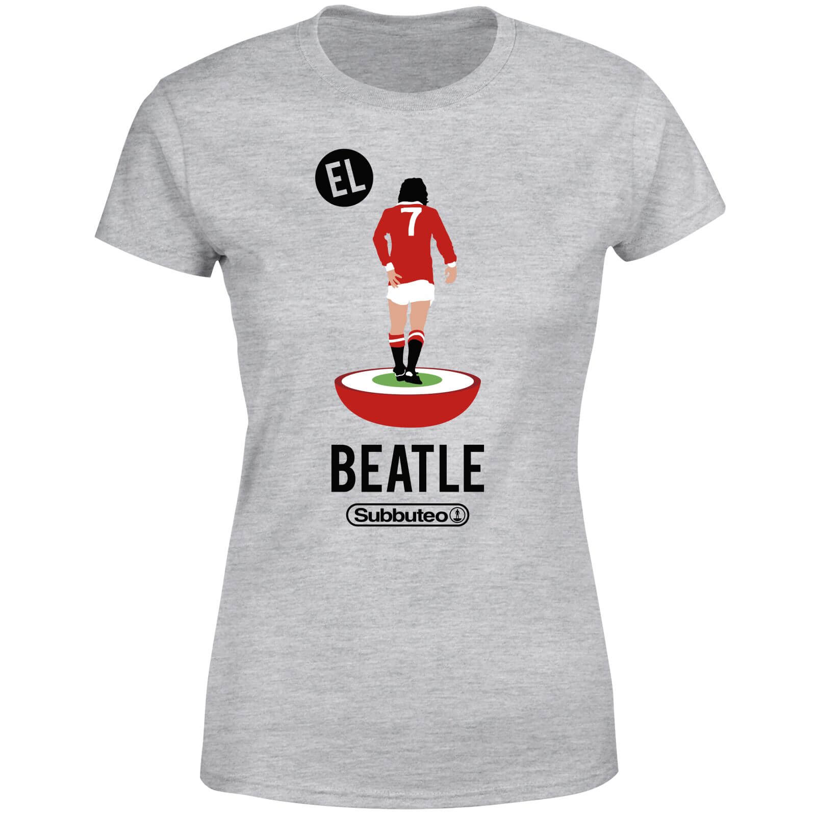 T-Shirt Femme Subbuteo EL Beatle - Gris - M - Gris