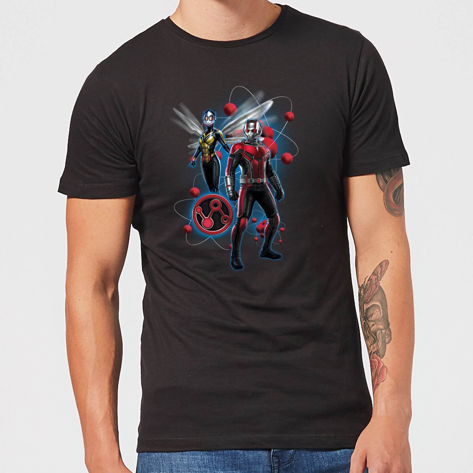 

T-Shirt Ant-Man And The Wasp Particle Pose - Nero - Uomo - M