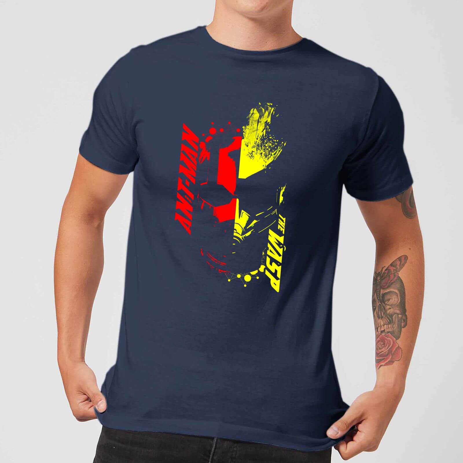 

T-Shirt Ant-Man And The Wasp Split Face - Navy - Uomo - XXL