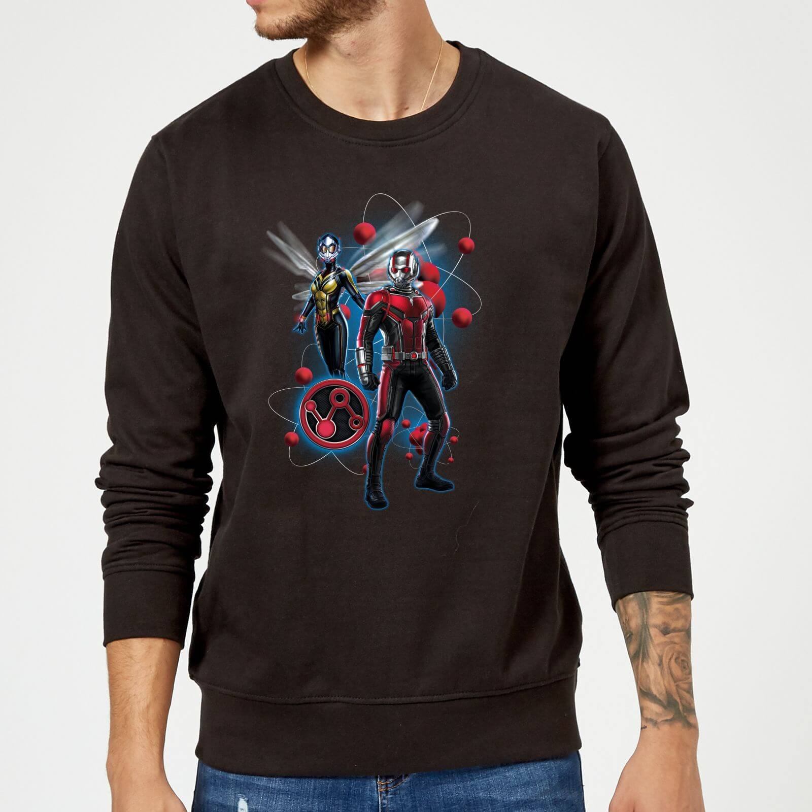 Felpa Ant-Man And The Wasp Particle Pose - Nero - M - Nero