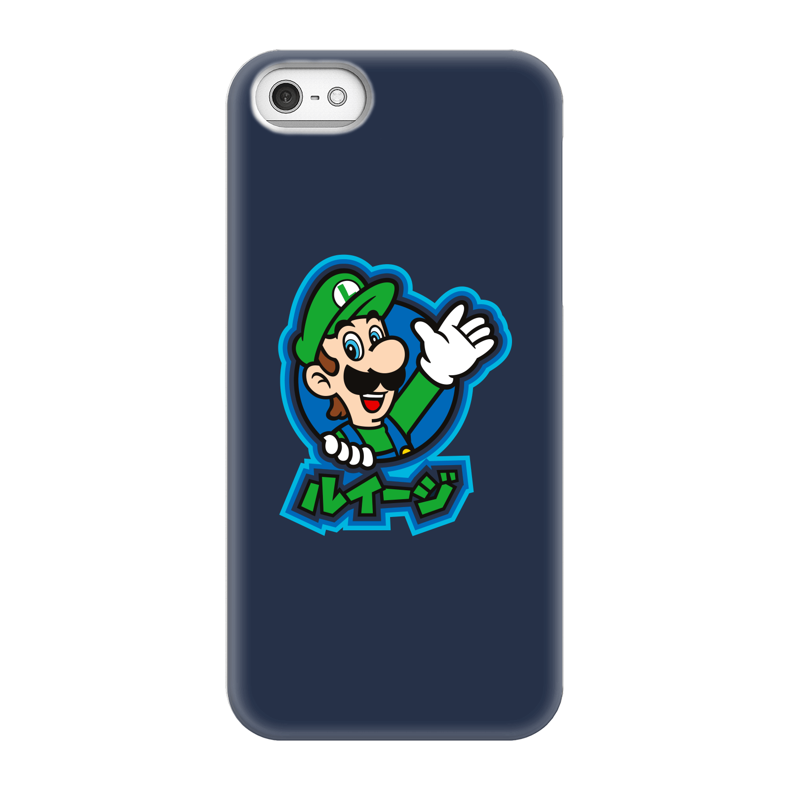Nintendo Super Mario Luigi Kanji Phone Case - iPhone 5/5s - Snap Case - Matte