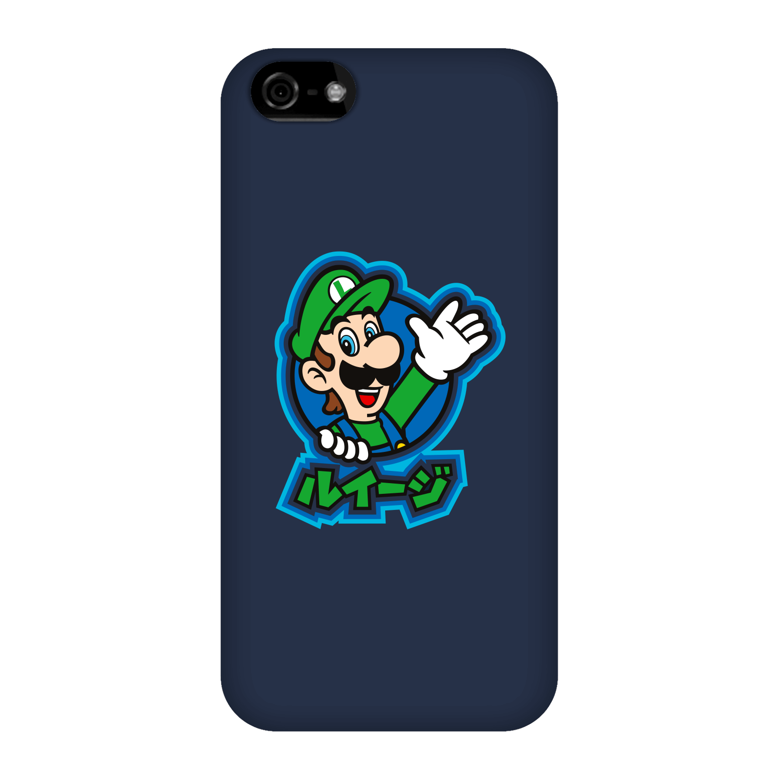 Nintendo Super Mario Luigi Kanji Phone Case - iPhone 5C - Snap Case - Matte