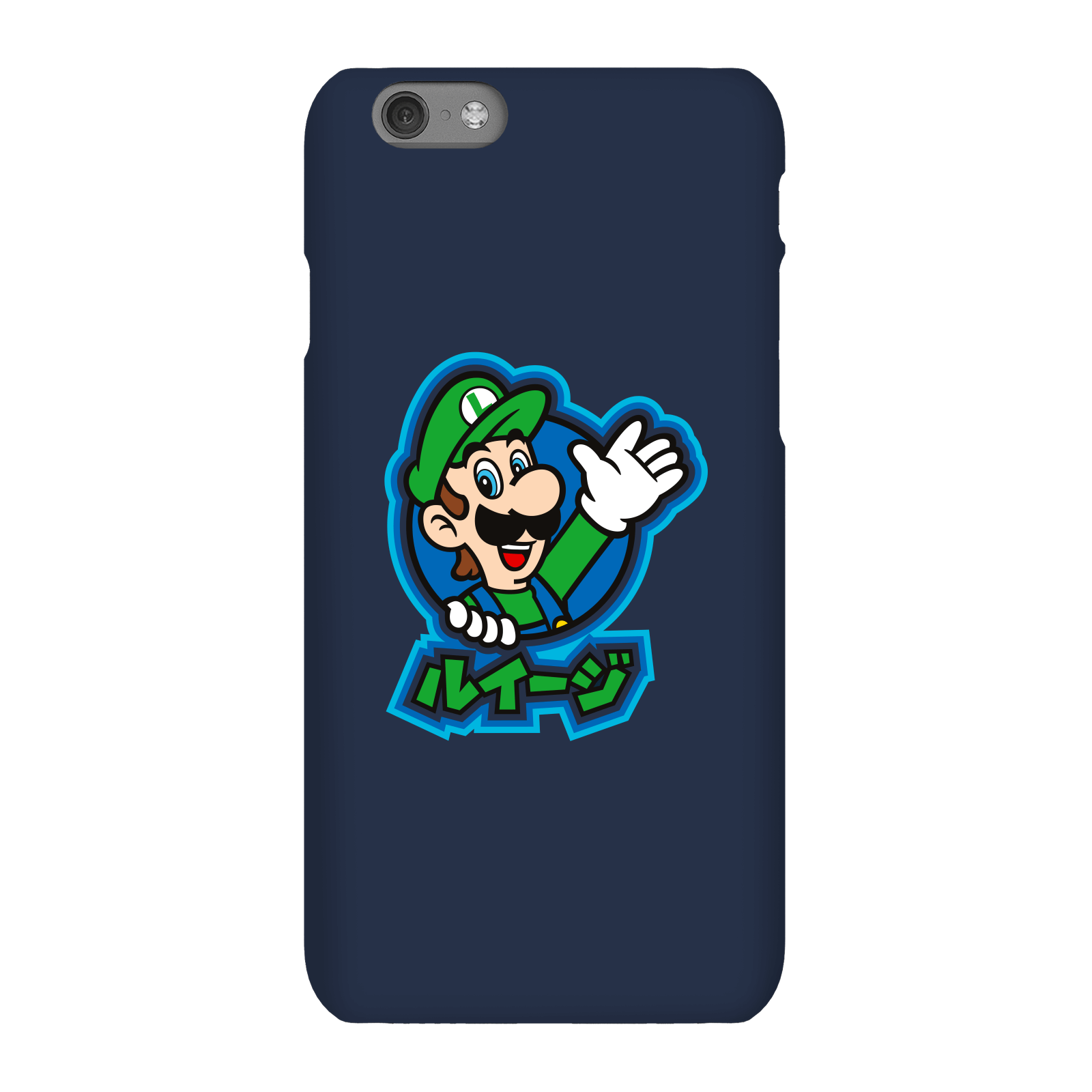 Nintendo Super Mario Luigi Kanji Phone Case - iPhone 6S - Snap Case - Matte