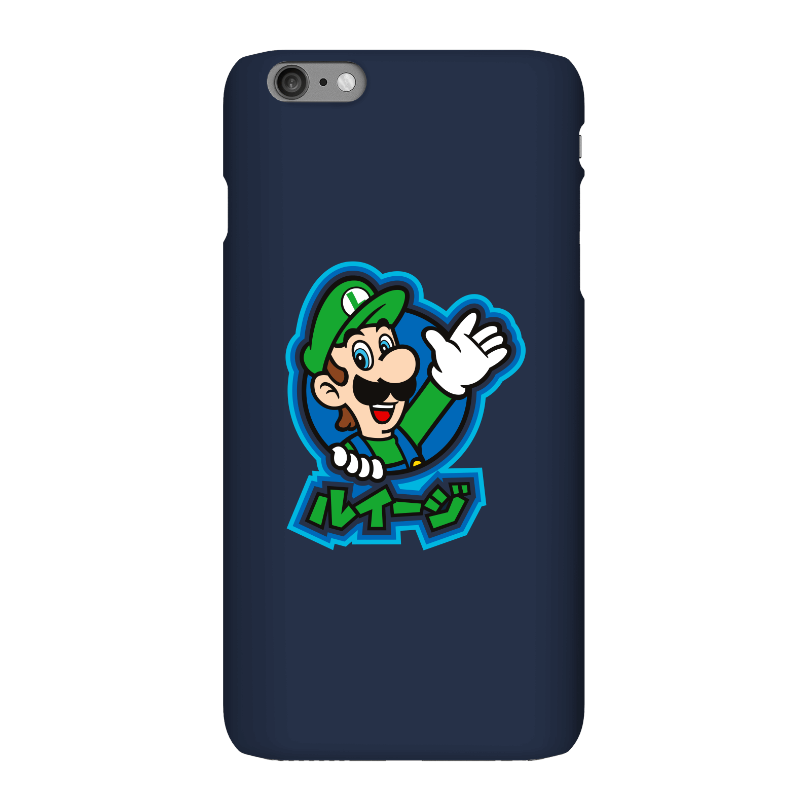 Nintendo Super Mario Luigi Kanji Phone Case - iPhone 6 Plus - Snap Case - Matte