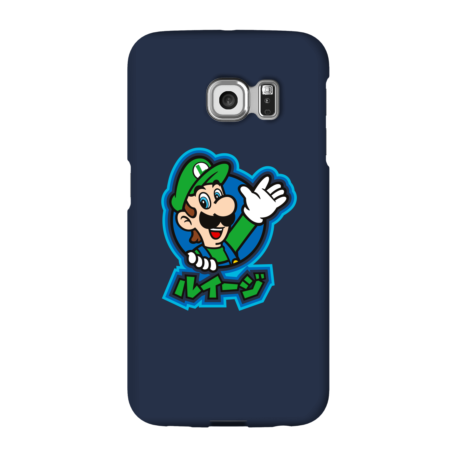 Nintendo Super Mario Luigi Kanji Phone Case - Samsung S6 Edge - Snap Case - Matte