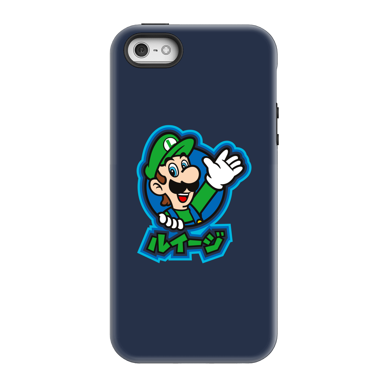 Nintendo Super Mario Luigi Kanji Phone Case - iPhone 5/5s - Tough Case - Matte