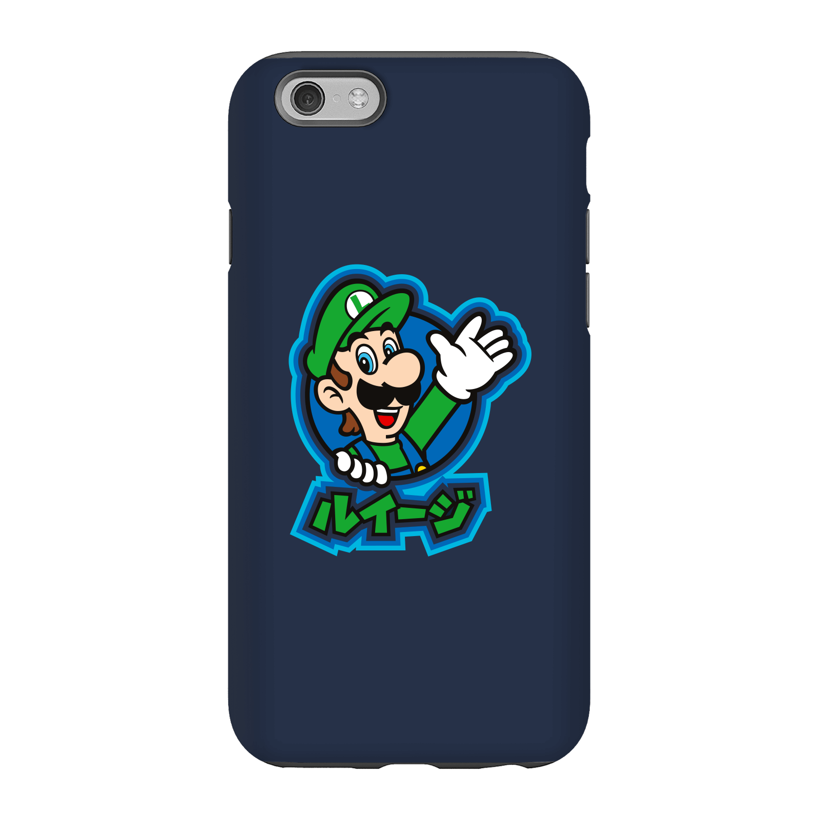 Nintendo Super Mario Luigi Kanji Phone Case - iPhone 6S - Tough Case - Matte