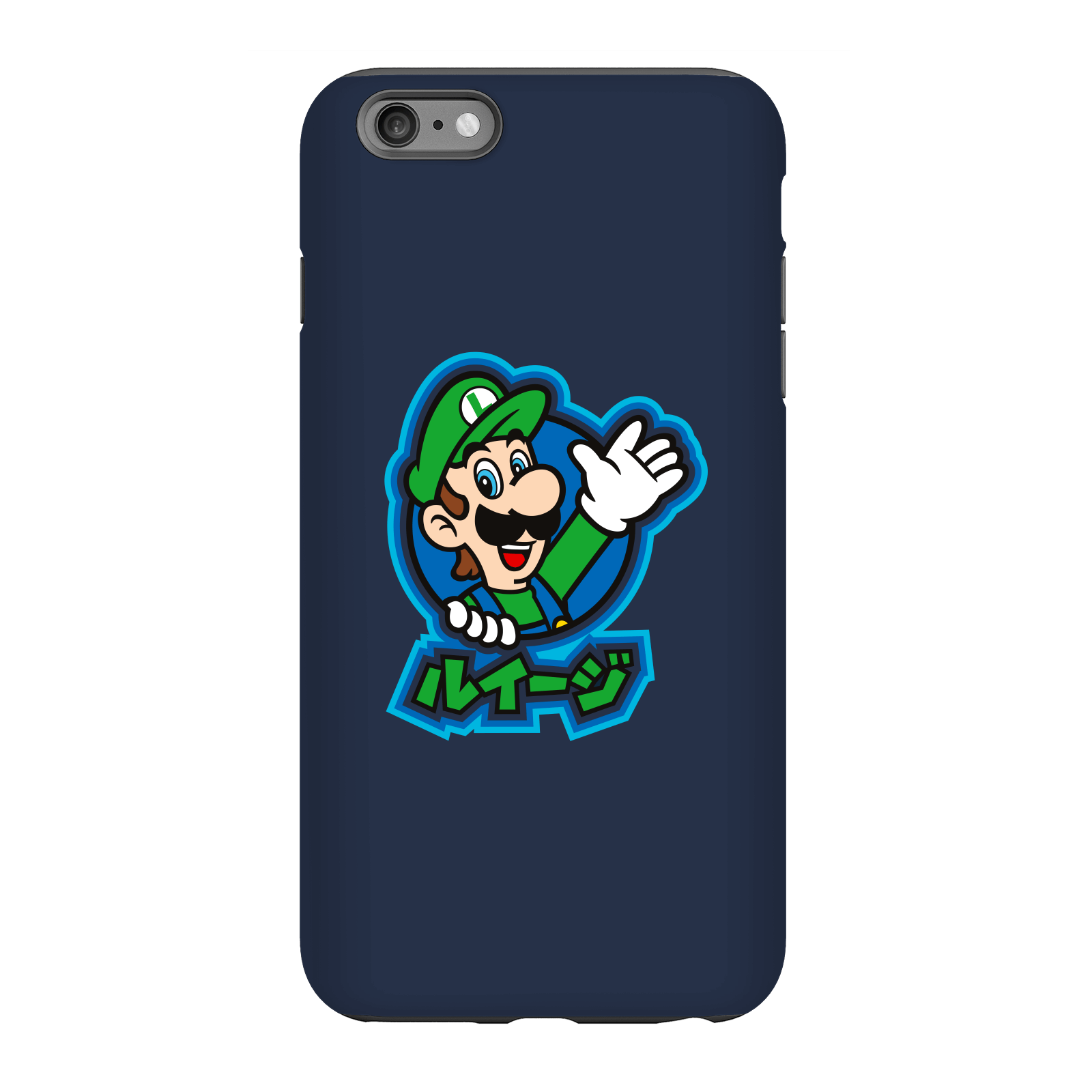 Nintendo Super Mario Luigi Kanji Phone Case - iPhone 6 Plus - Tough Case - Matte