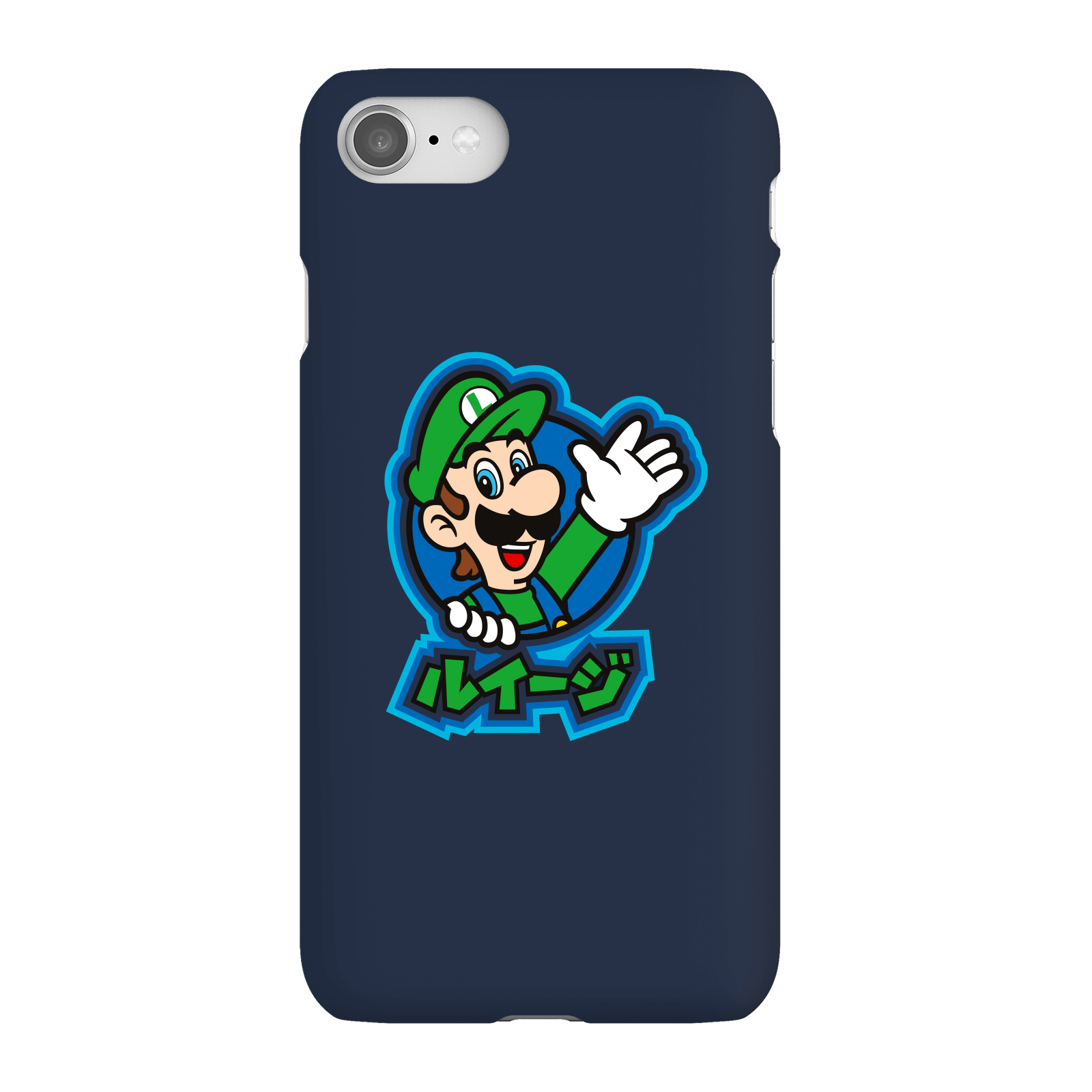 Nintendo Super Mario Luigi Kanji Phone Case - iPhone 8 - Snap Case - Gloss
