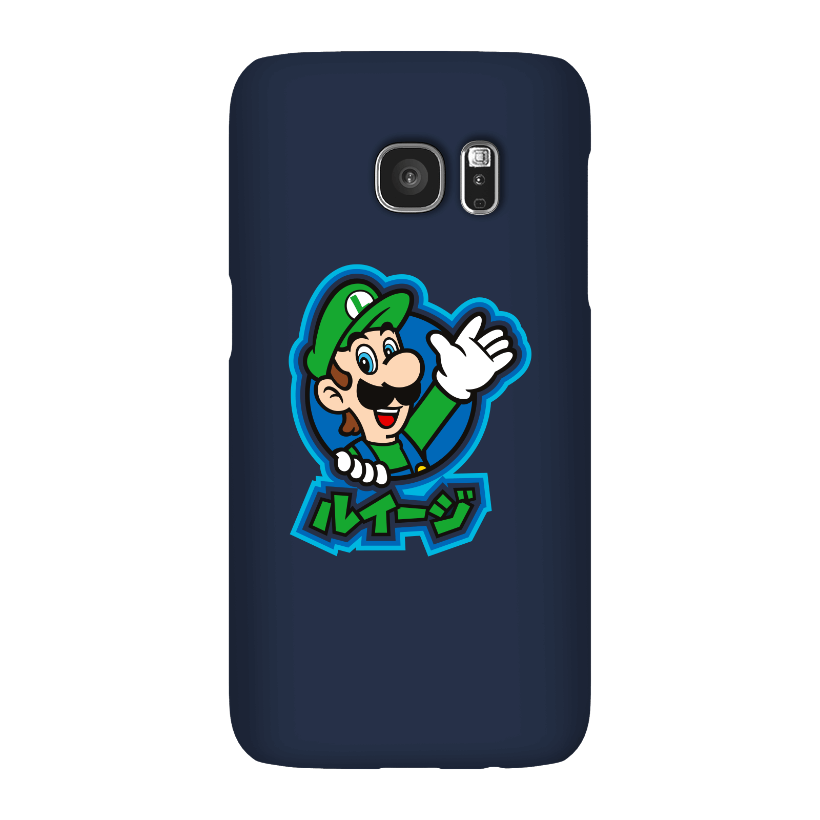 Nintendo Super Mario Luigi Kanji Phone Case - Samsung S7 - Snap Case - Gloss