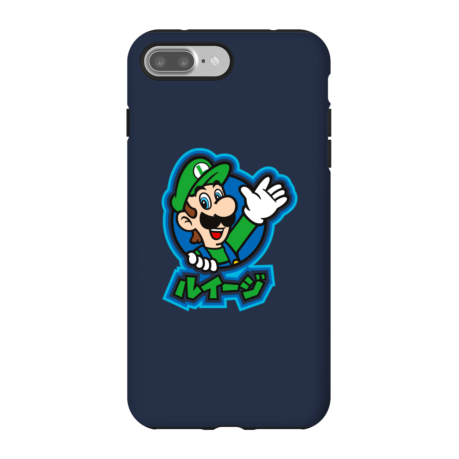Nintendo Super Mario Luigi Kanji Phone Case - iPhone 7 Plus - Tough Case - Gloss