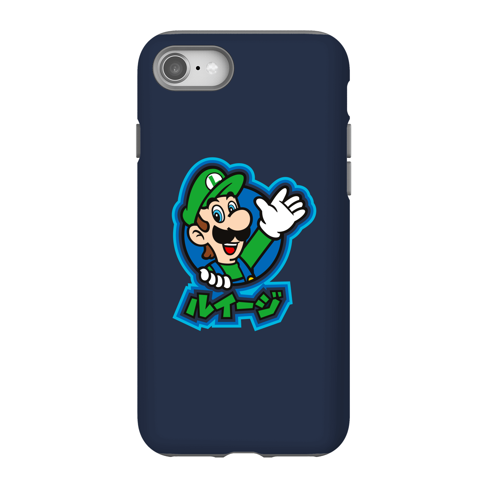 Nintendo Super Mario Luigi Kanji Phone Case - iPhone 8 - Tough Case - Gloss