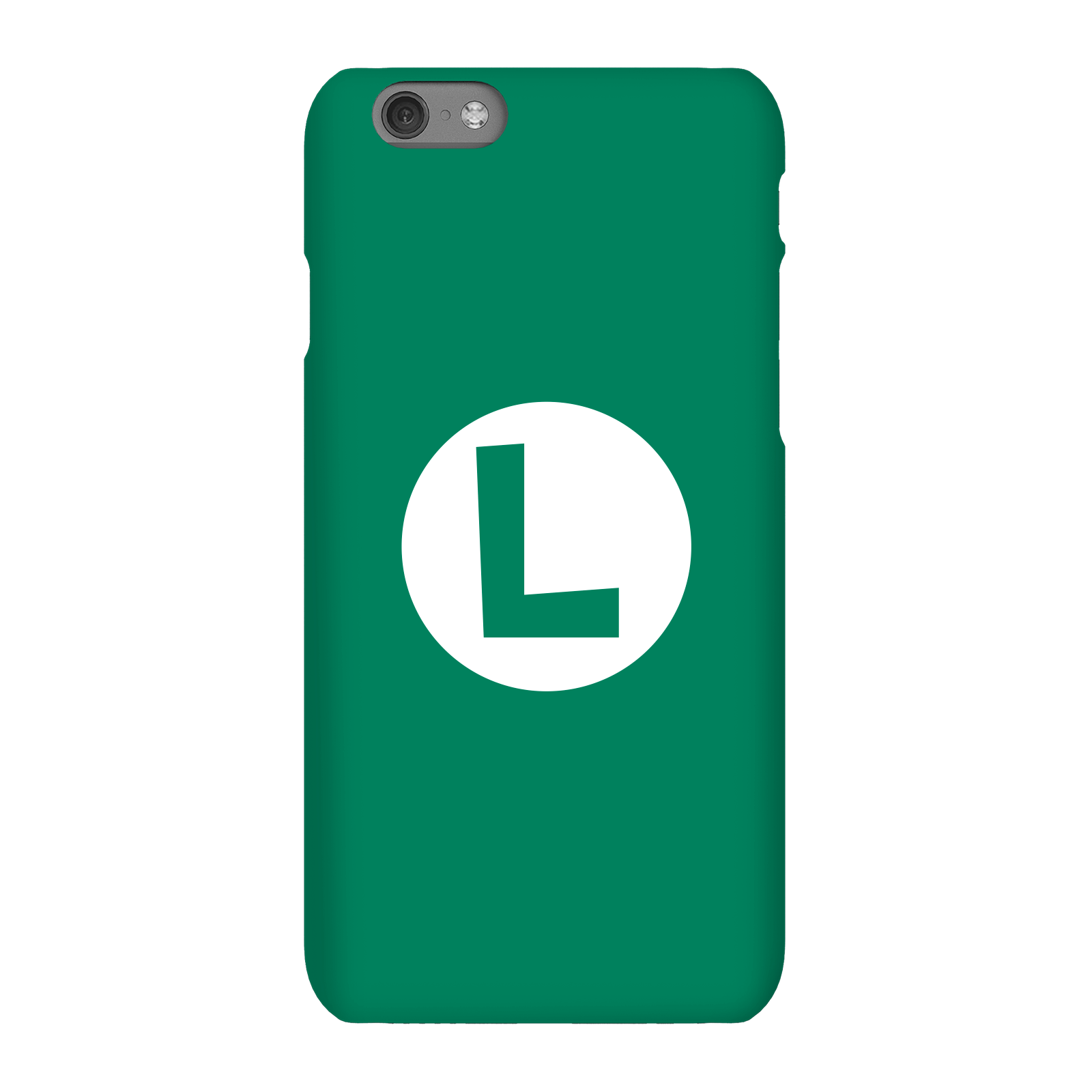 Nintendo Super Mario Luigi Logo Phone Case - iPhone 6S - Snap Case - Matte