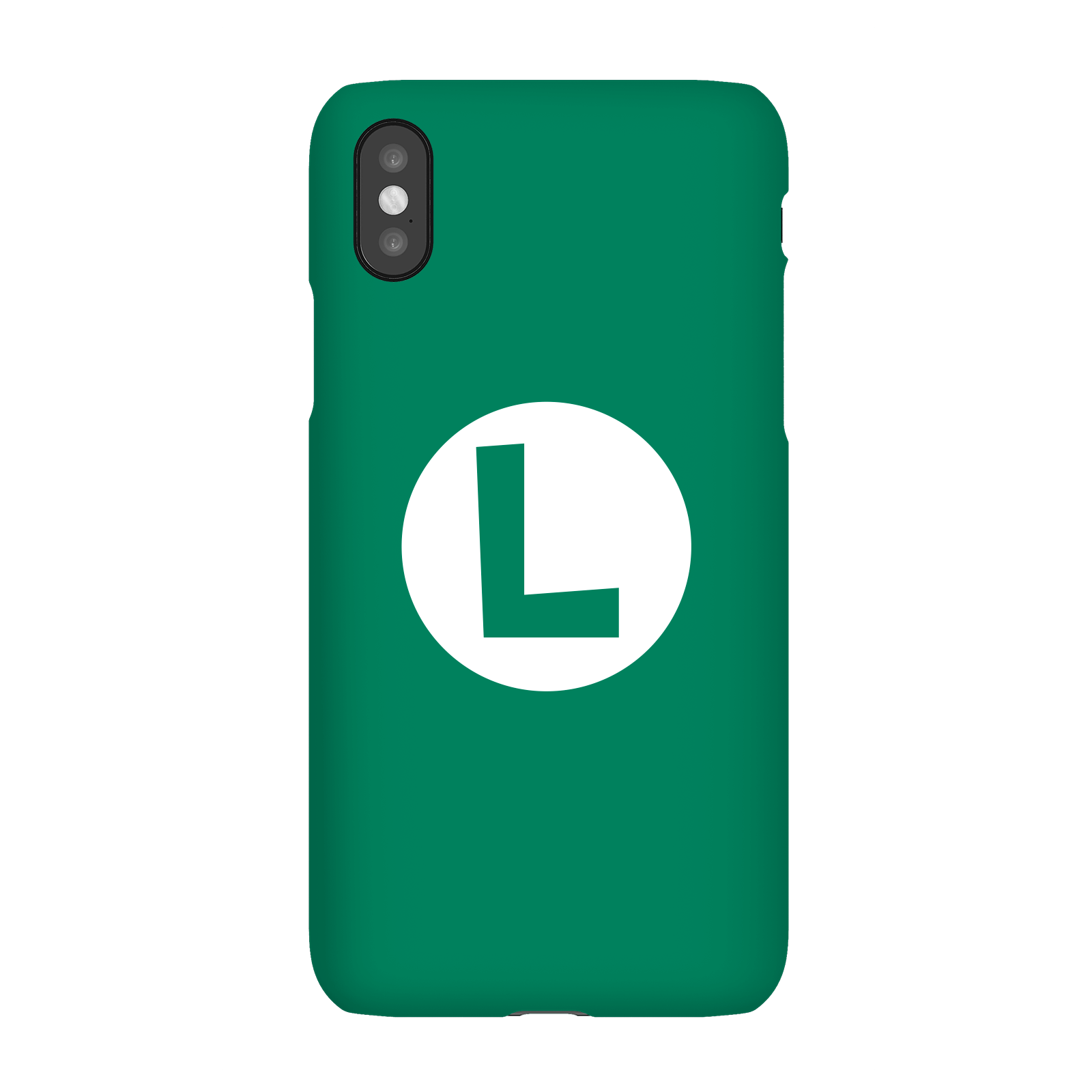 Nintendo Super Mario Luigi Logo Phone Case - iPhone X - Snap Case - Matte