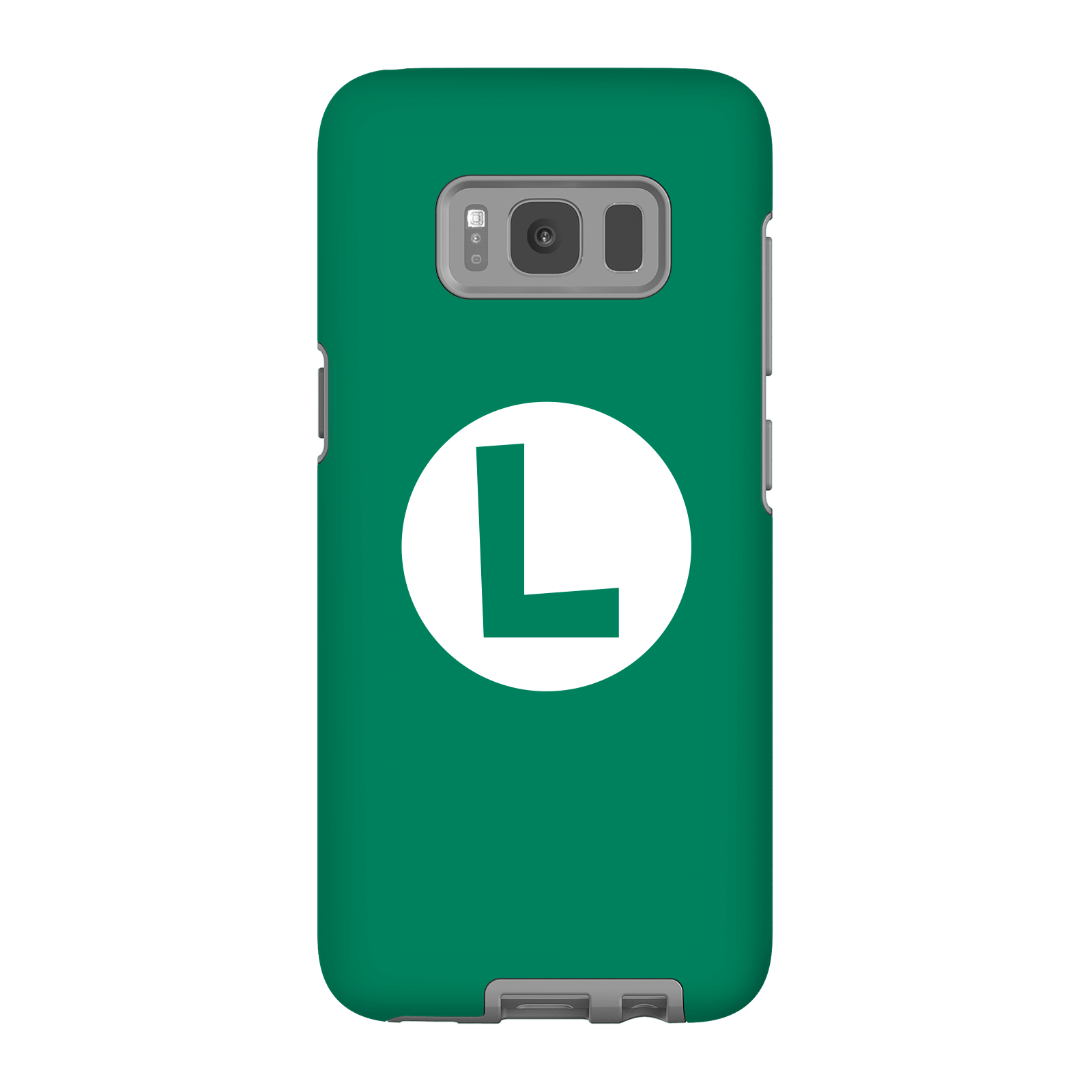 Nintendo Super Mario Luigi Logo Phone Case - Samsung S8 - Tough Case - Matte