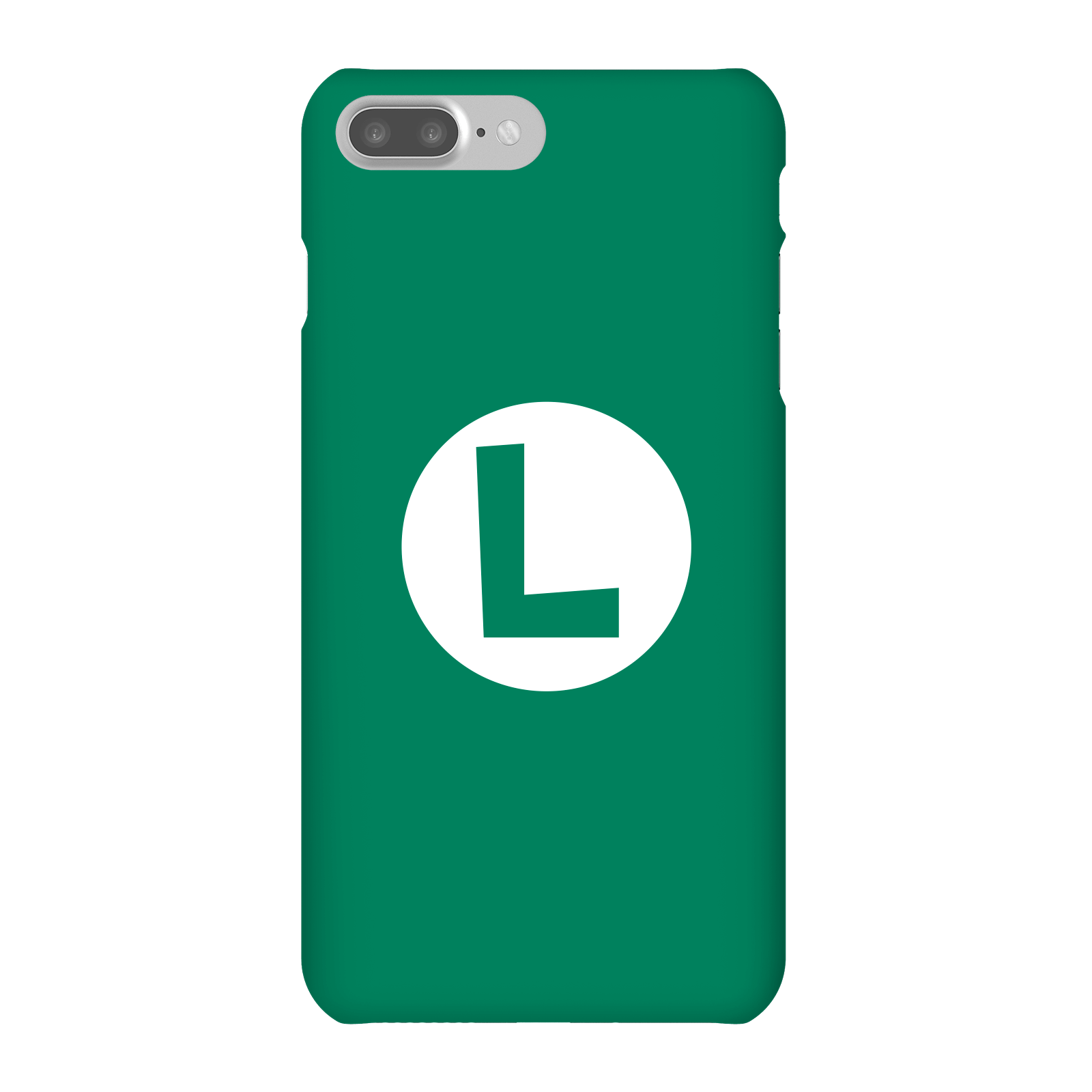 Nintendo Super Mario Luigi Logo Phone Case - iPhone 7 Plus - Snap Case - Gloss