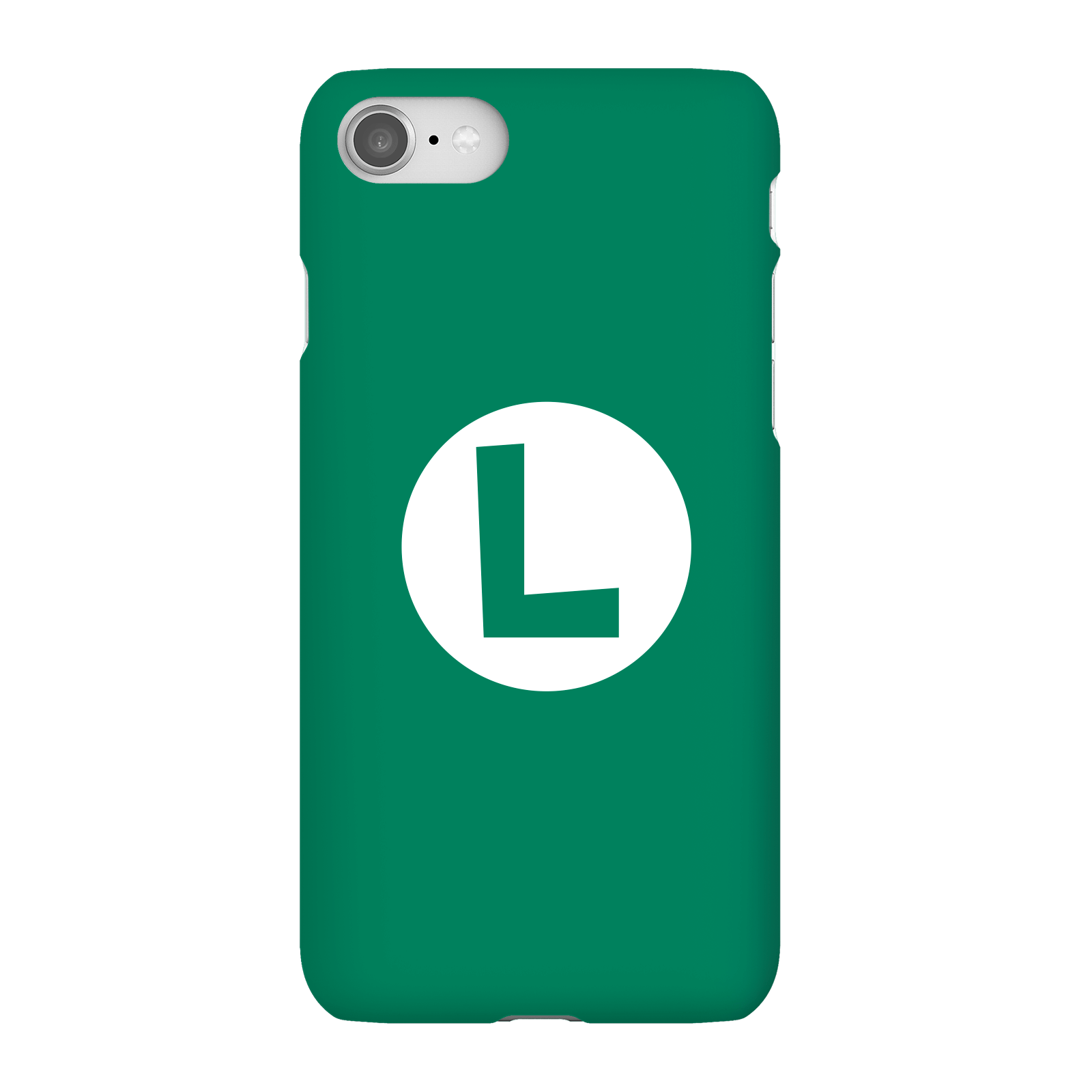 Nintendo Super Mario Luigi Logo Phone Case - iPhone 8 - Snap Case - Gloss