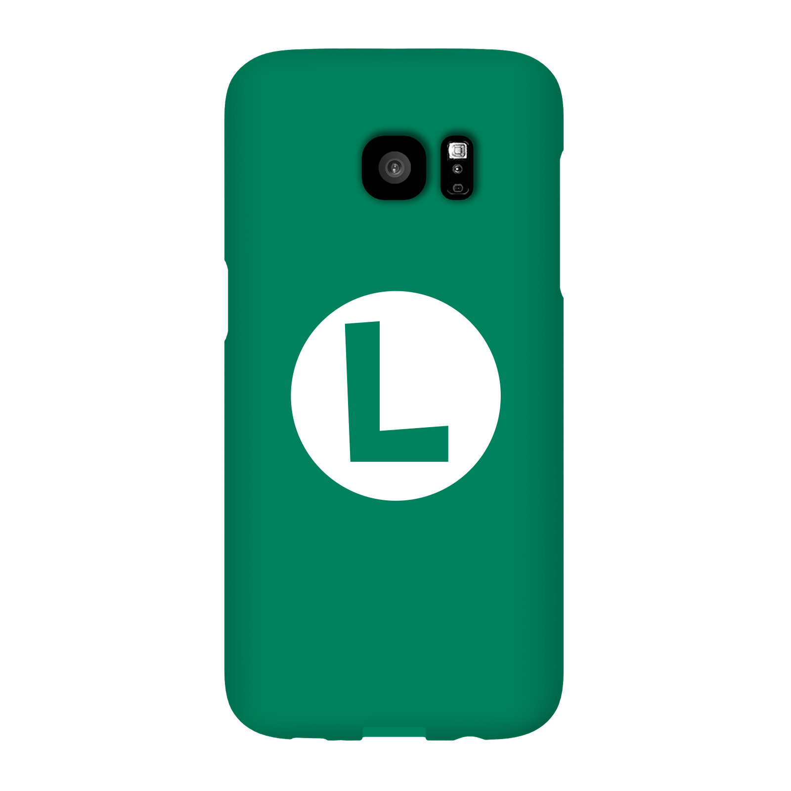 Nintendo Super Mario Luigi Logo Phone Case - Samsung S7 Edge - Snap Case - Gloss