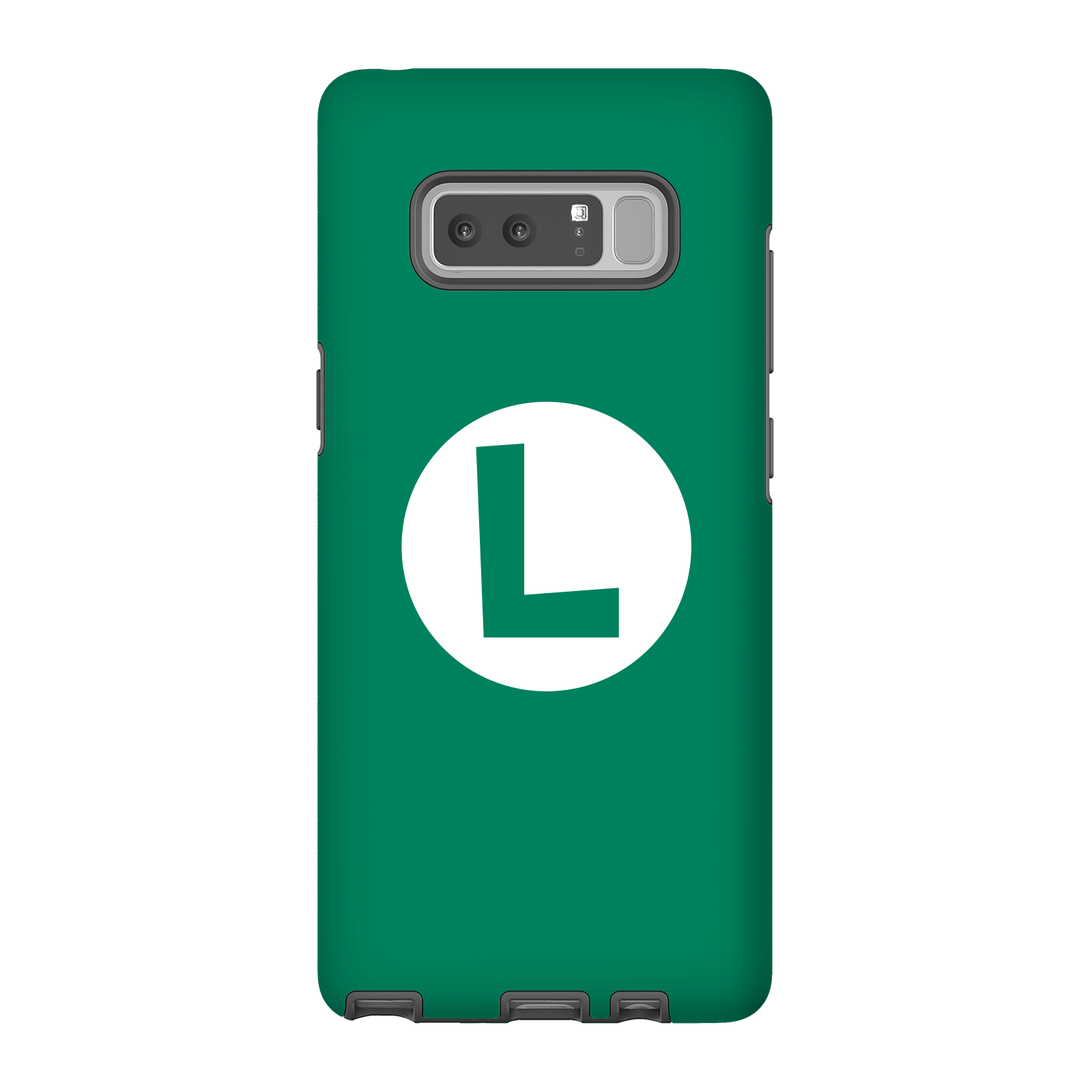 Nintendo Super Mario Luigi Logo Phone Case - Samsung Note 8 - Tough Case - Gloss