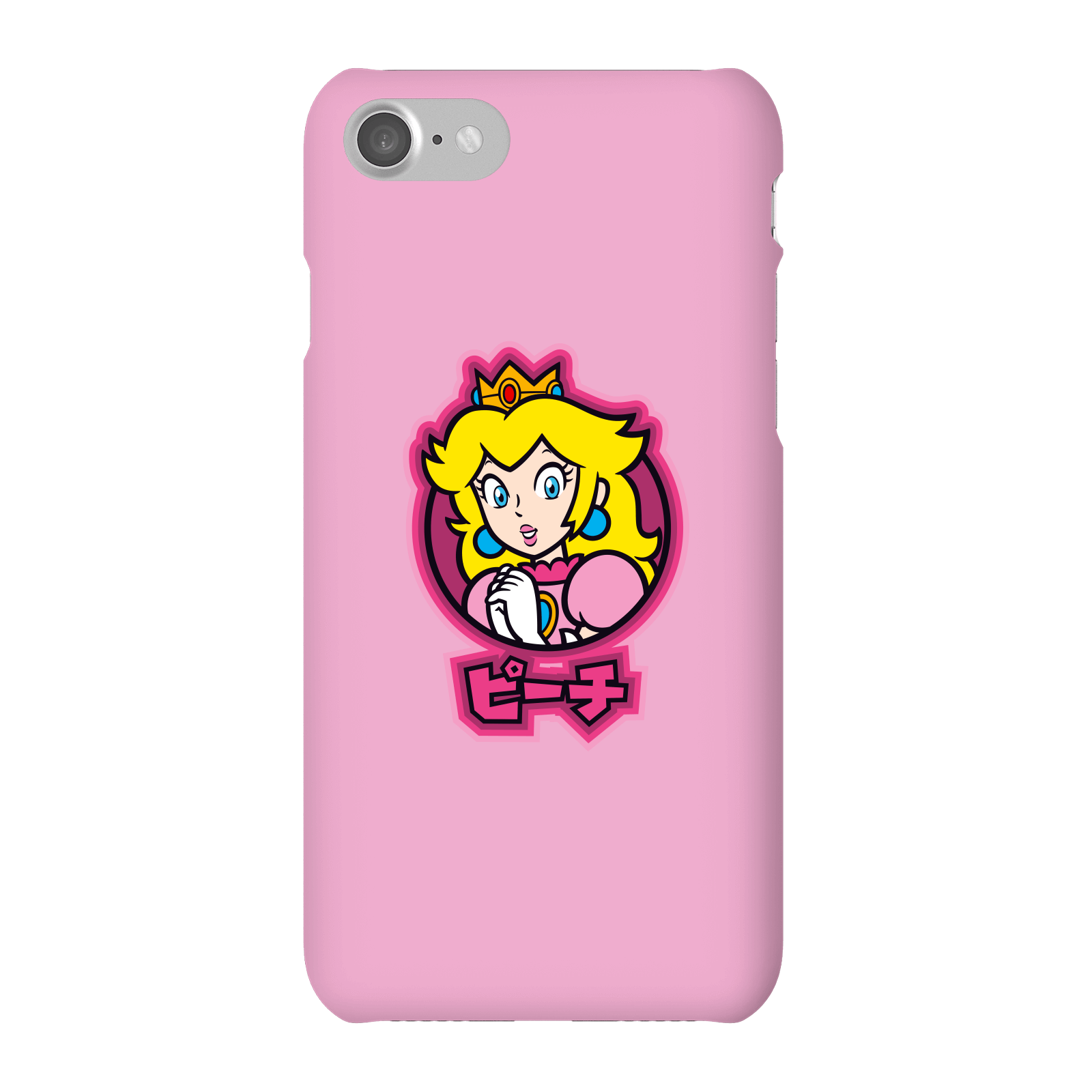 Nintendo Super Mario Peach Kanji Phone Case - iPhone 7 - Snap Case - Matte