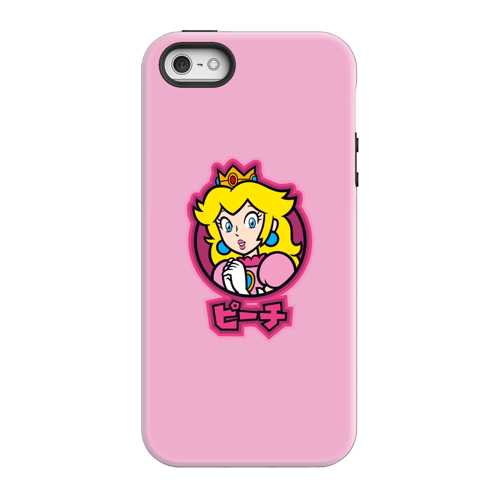 Nintendo Super Mario Peach Kanji Phone Case - iPhone 5/5s - Tough Case - Matte