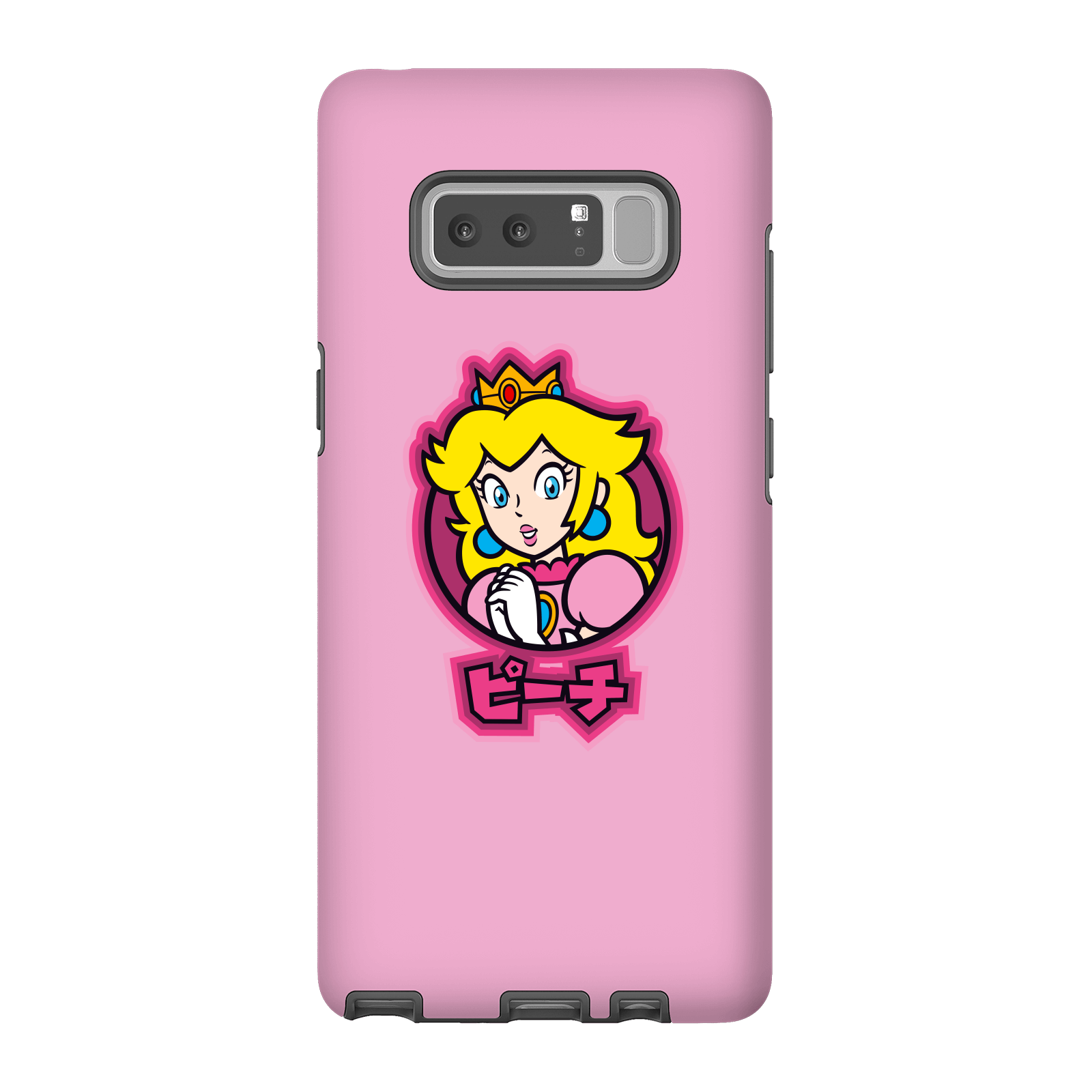 Nintendo Super Mario Peach Kanji Phone Case - Samsung Note 8 - Tough Case - Matte