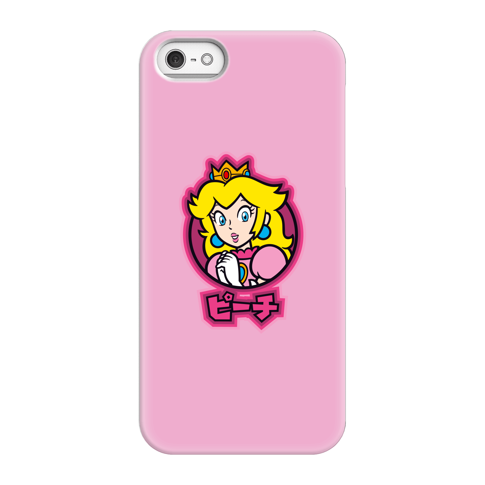 Nintendo Super Mario Peach Kanji Phone Case - iPhone 5/5s - Snap Case - Gloss