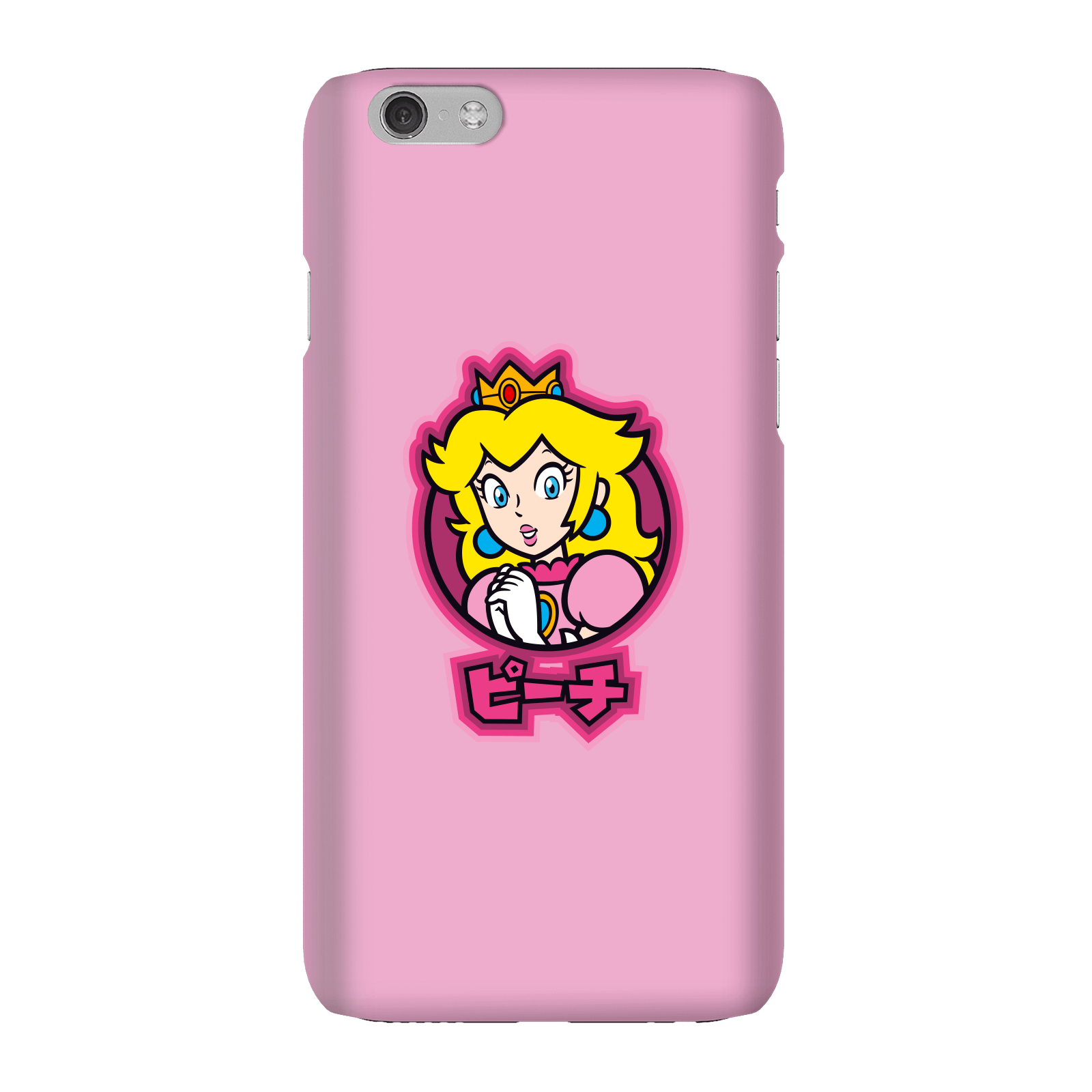 Nintendo Super Mario Peach Kanji Phone Case - iPhone 6 - Snap Case - Gloss