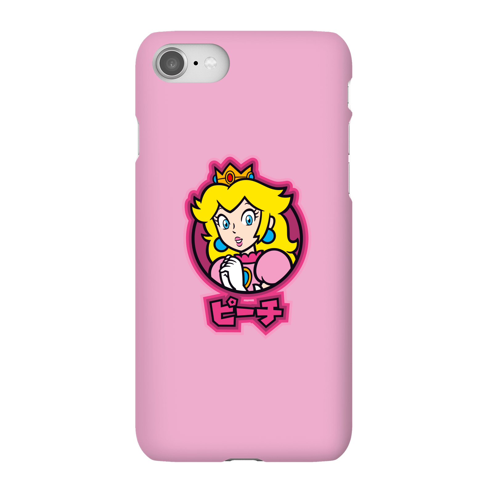 Nintendo Super Mario Peach Kanji Phone Case - iPhone 8 - Snap Case - Gloss