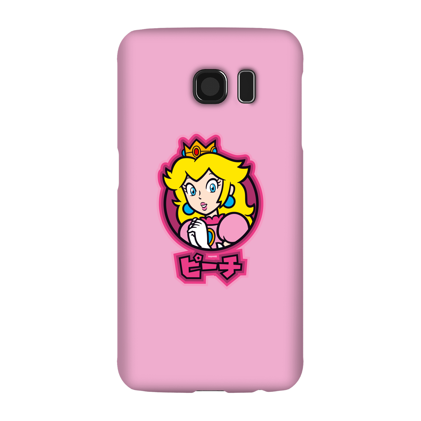 Nintendo Super Mario Peach Kanji Phone Case - Samsung S6 - Snap Case - Gloss