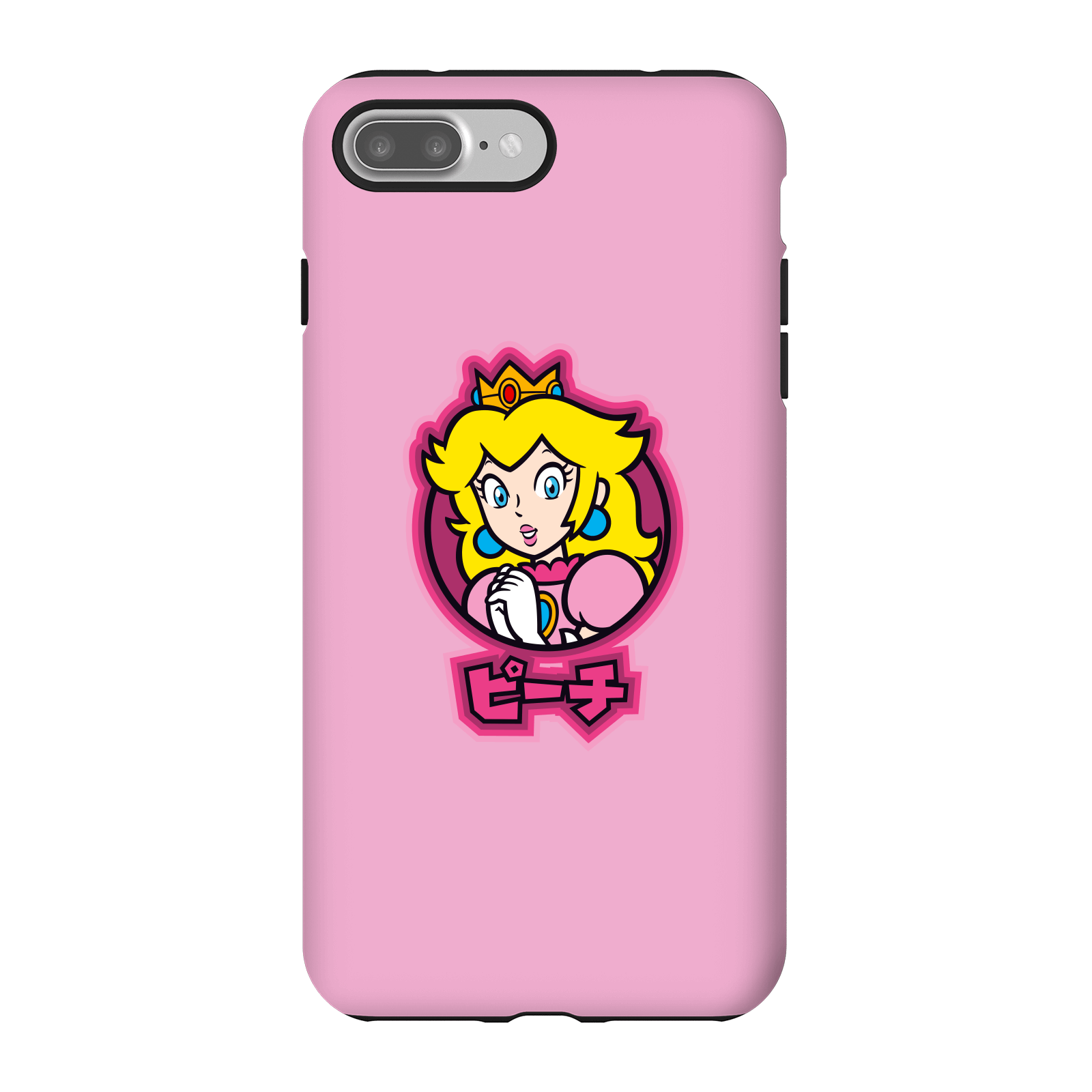 Nintendo Super Mario Peach Kanji Phone Case - iPhone 7 Plus - Tough Case - Gloss