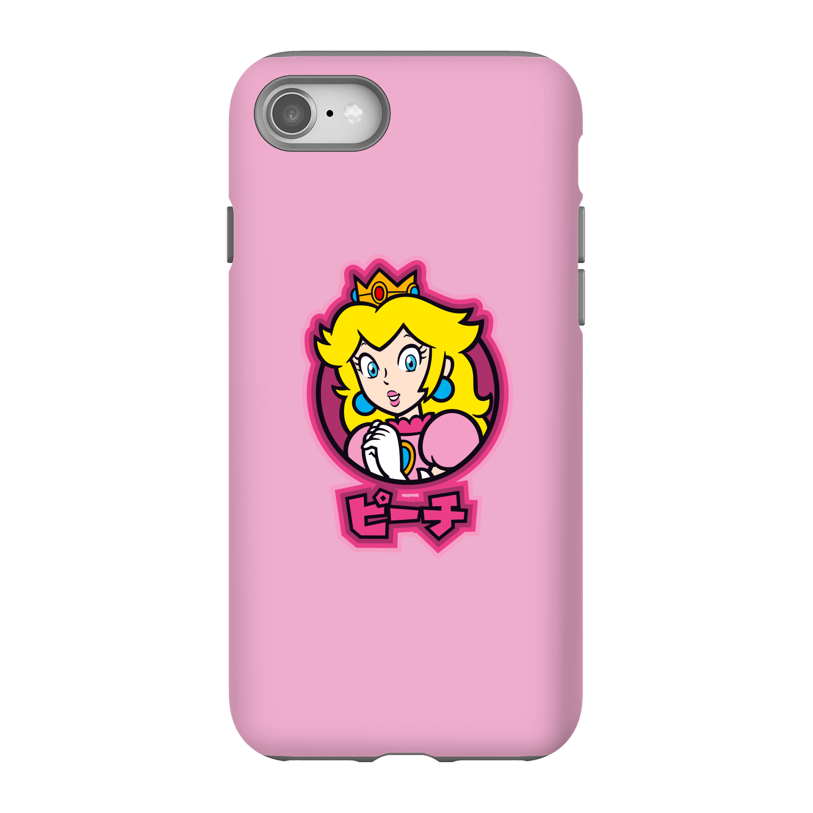 Nintendo Super Mario Peach Kanji Phone Case - iPhone 8 - Tough Case - Gloss