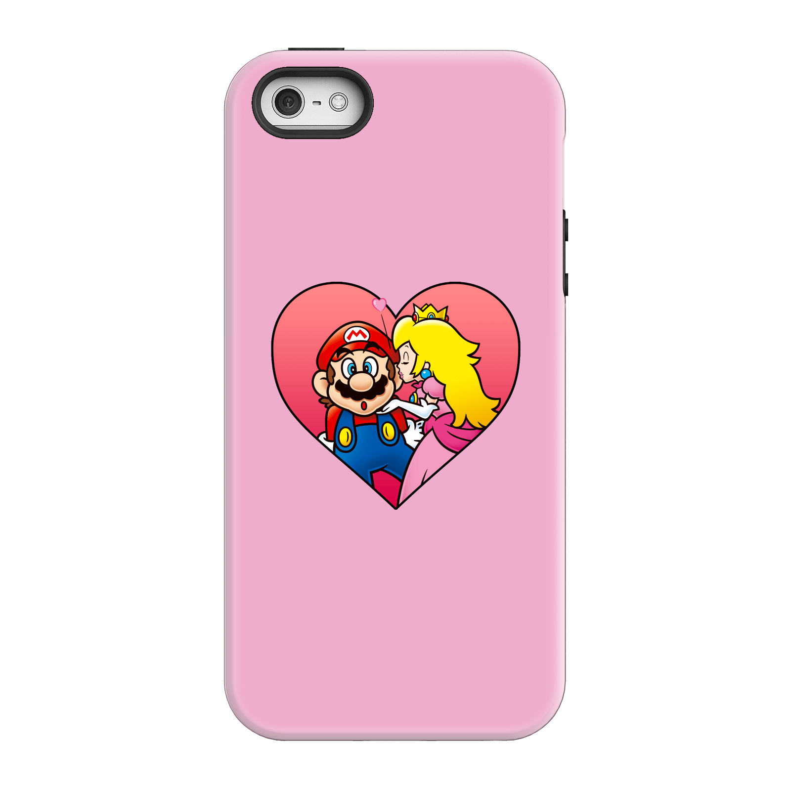 Nintendo Super Mario Peach Kiss Phone Case - iPhone 5/5s - Tough Case - Gloss