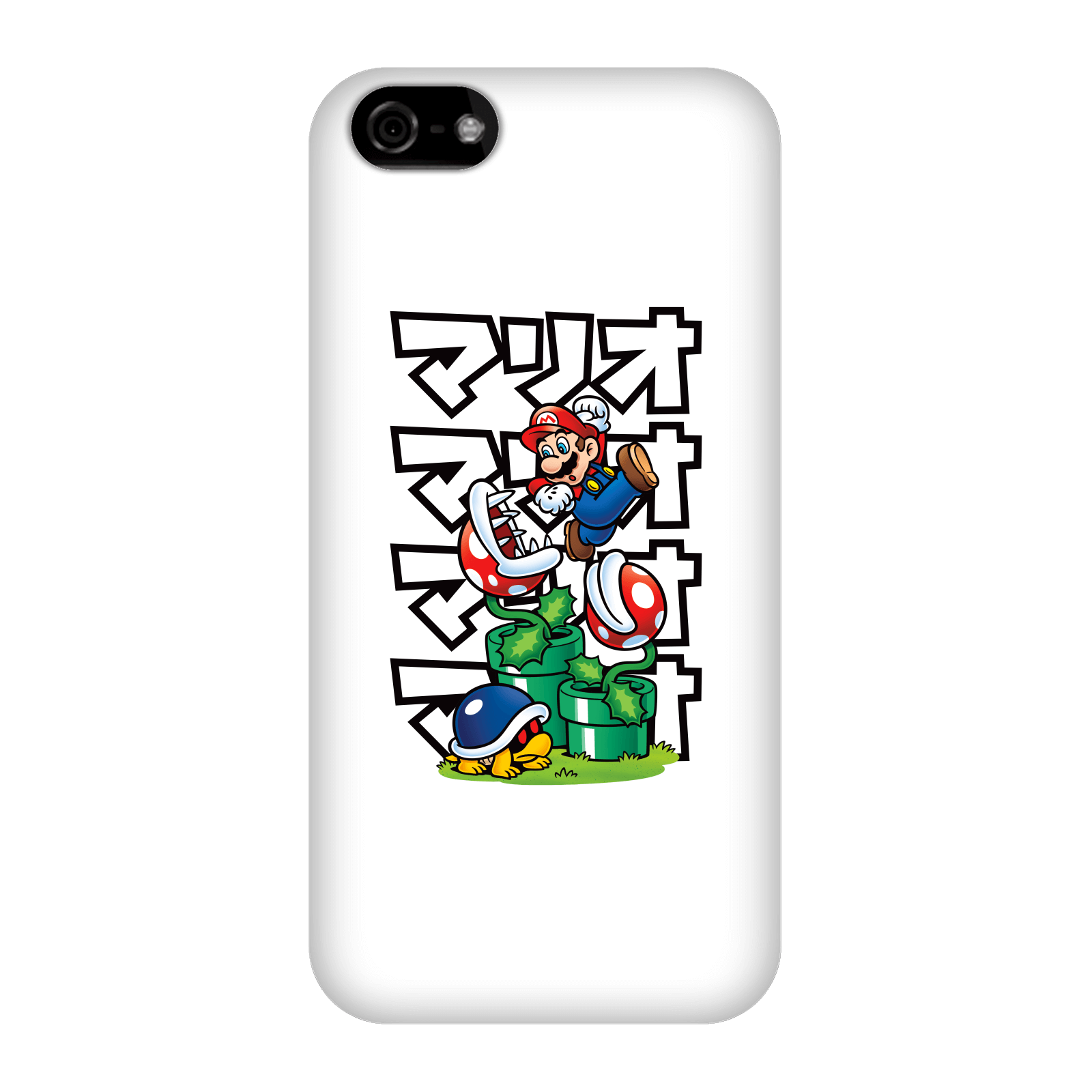 Nintendo Super Mario Piranha Plant Japanese Phone Case - iPhone 5C - Snap Case - Matte