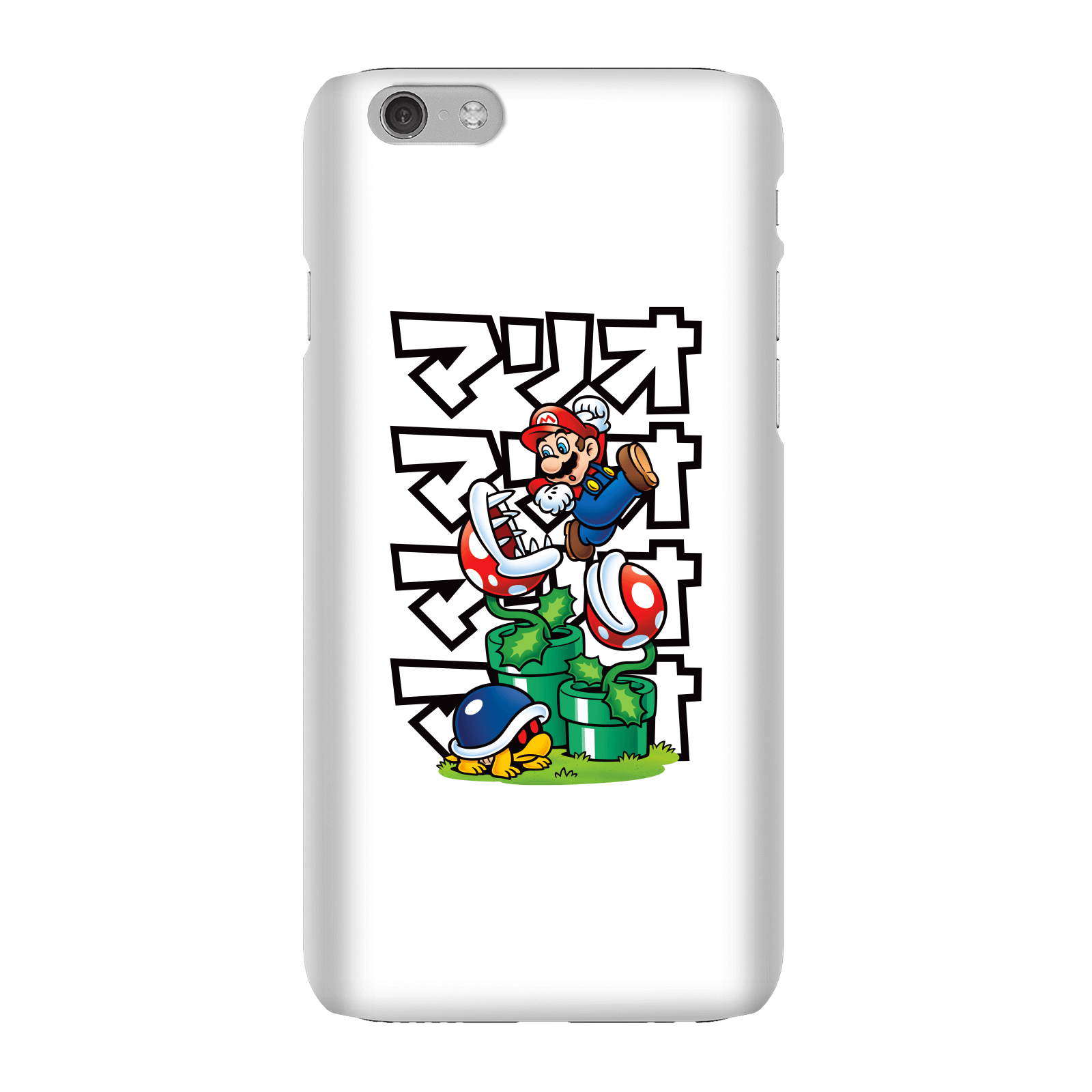 Nintendo Super Mario Piranha Plant Japanese Phone Case - iPhone 6 - Snap Case - Matte