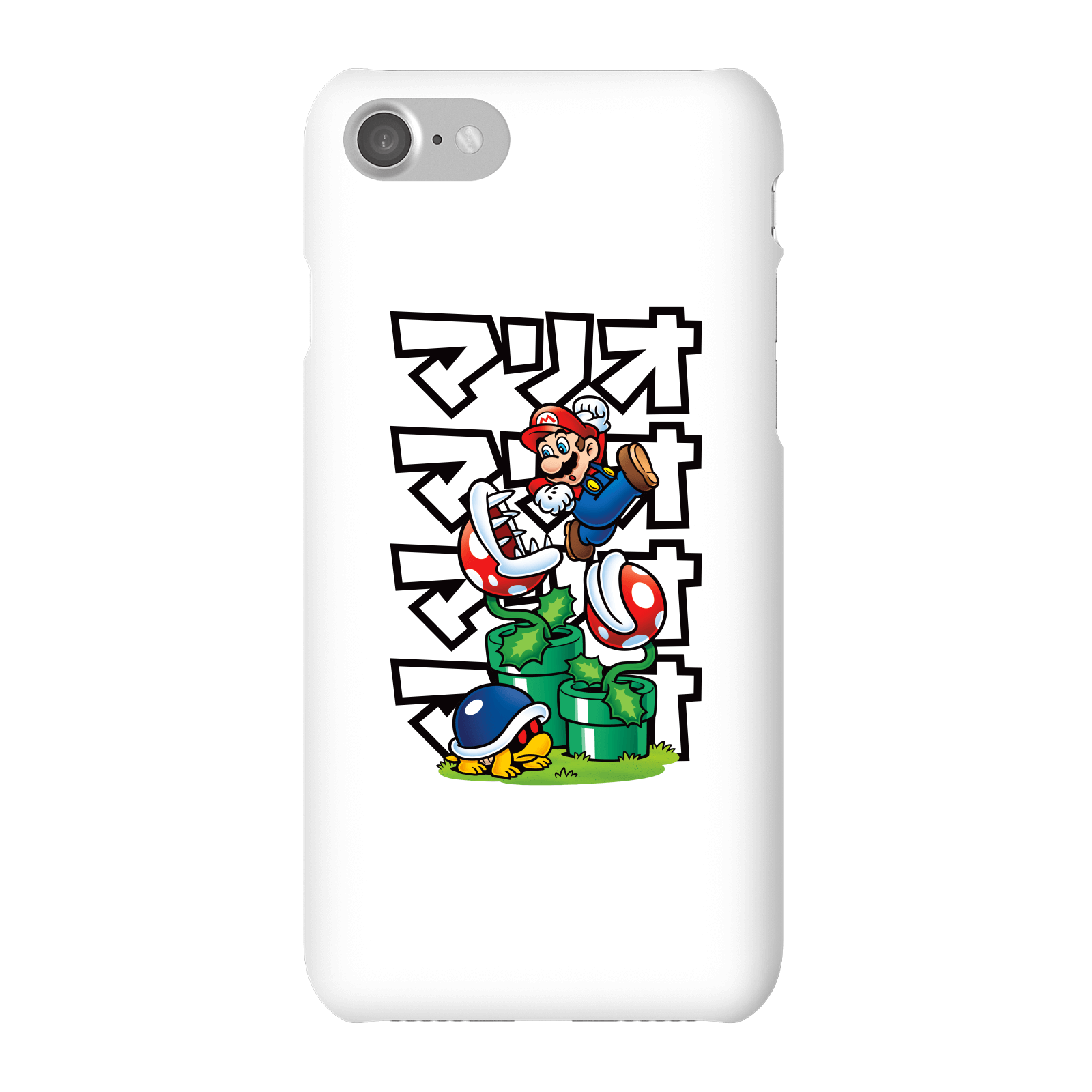 Nintendo Super Mario Piranha Plant Japanese Phone Case - iPhone 7 - Snap Case - Matte