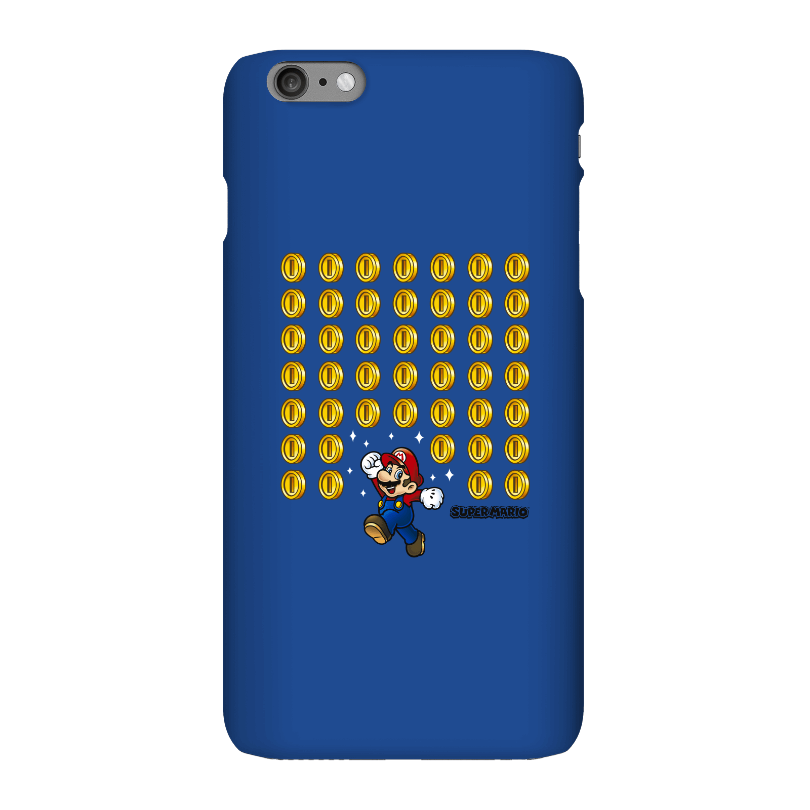 Nintendo Super Mario Coin Drop Phone Case - iPhone 6 Plus - Snap Case - Matte