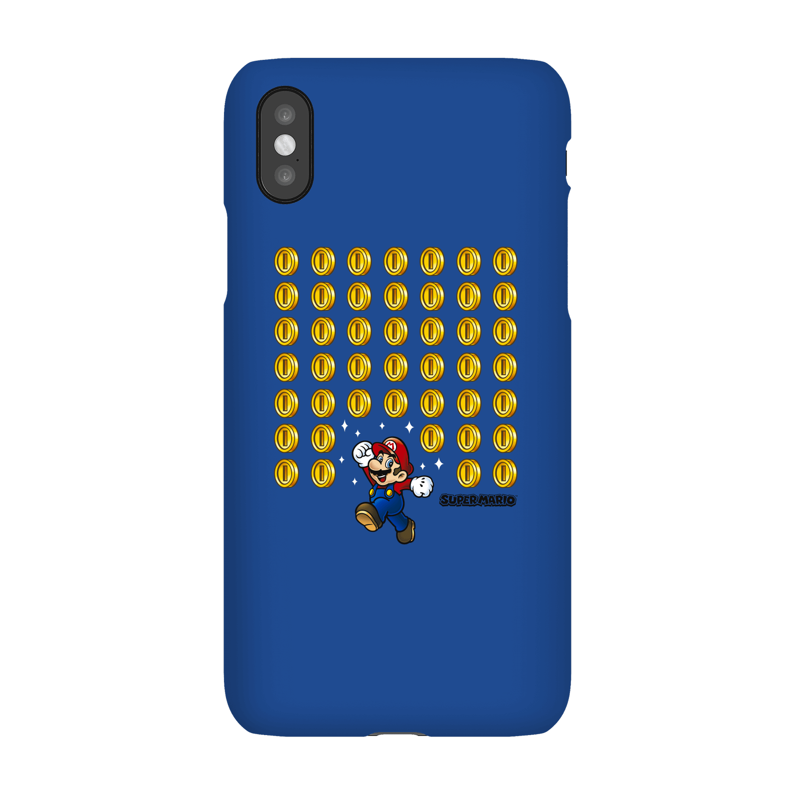 Nintendo Super Mario Coin Drop Phone Case - iPhone X - Snap Case - Matte