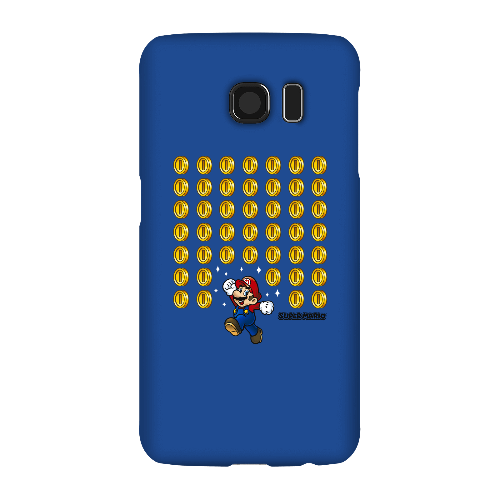 Nintendo Super Mario Coin Drop Phone Case - Samsung S6 - Snap Case - Matte