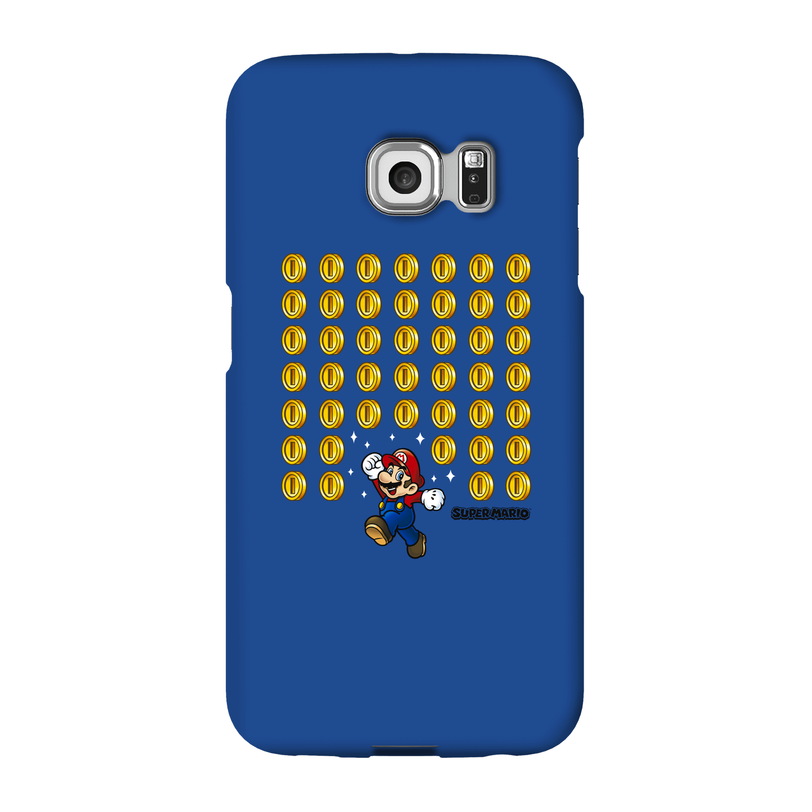 Nintendo Super Mario Coin Drop Phone Case - Samsung S6 Edge - Snap Case - Matte