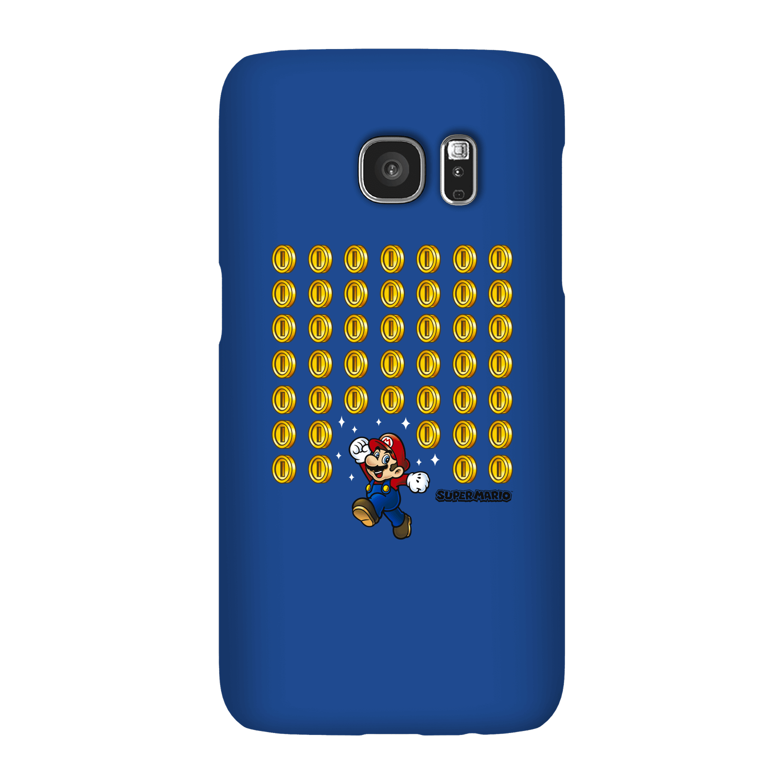 Nintendo Super Mario Coin Drop Phone Case - Samsung S7 - Snap Case - Matte