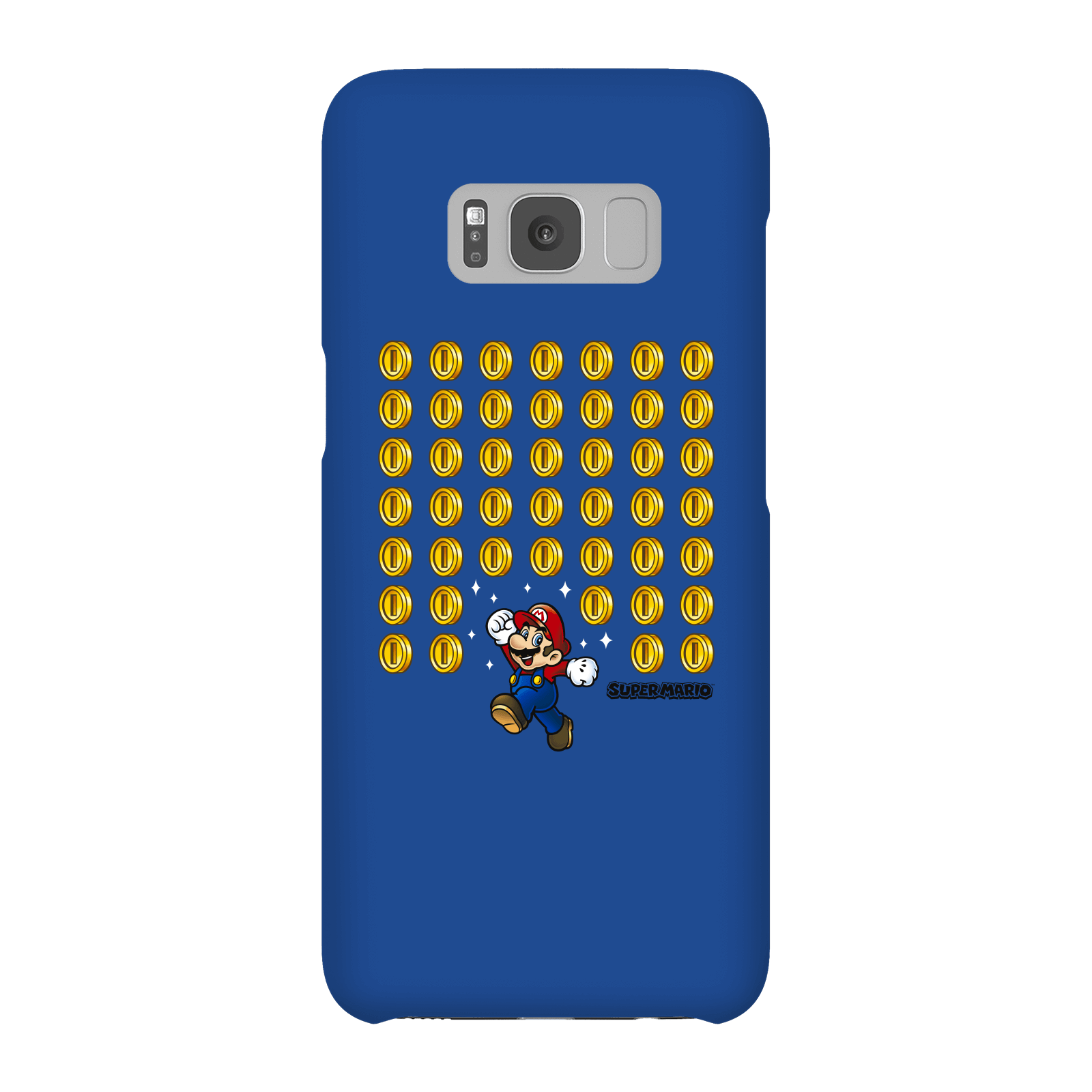 Nintendo Super Mario Coin Drop Phone Case - Samsung S8 - Snap Case - Matte