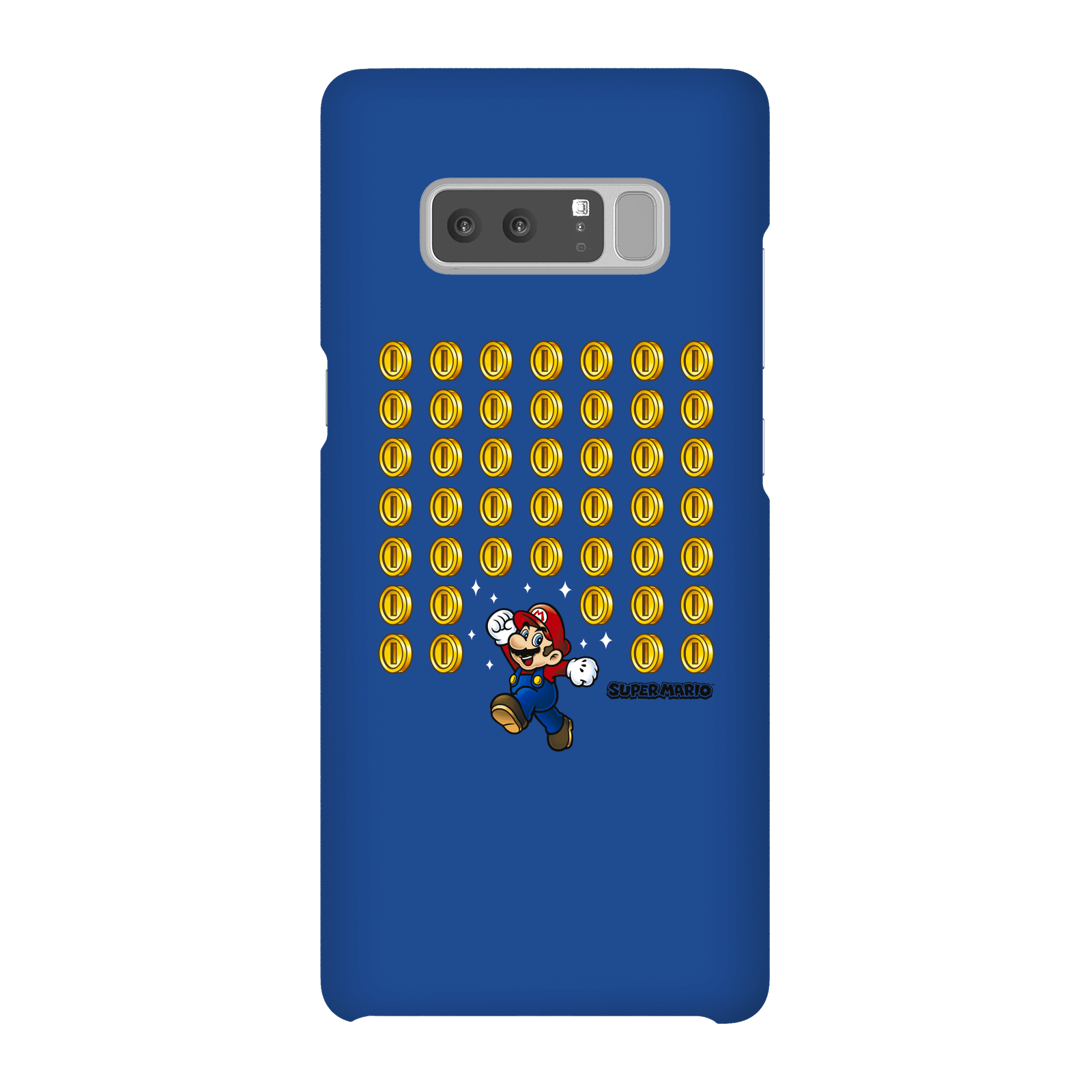 Nintendo Super Mario Coin Drop Phone Case - Samsung Note 8 - Snap Case - Matte