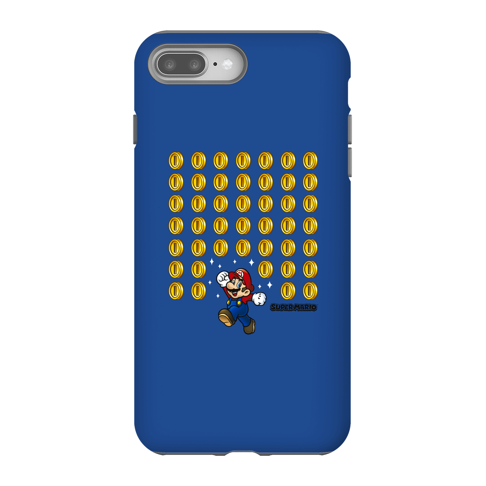Nintendo Super Mario Coin Drop Phone Case - iPhone 8 Plus - Tough Case - Matte