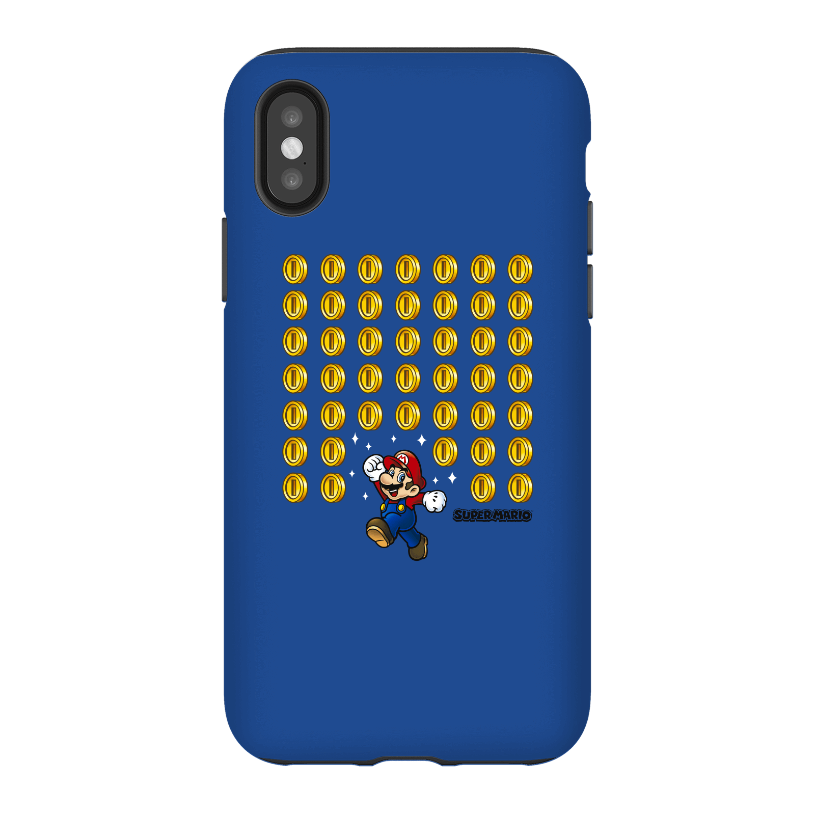 Nintendo Super Mario Coin Drop Phone Case - iPhone X - Tough Case - Gloss