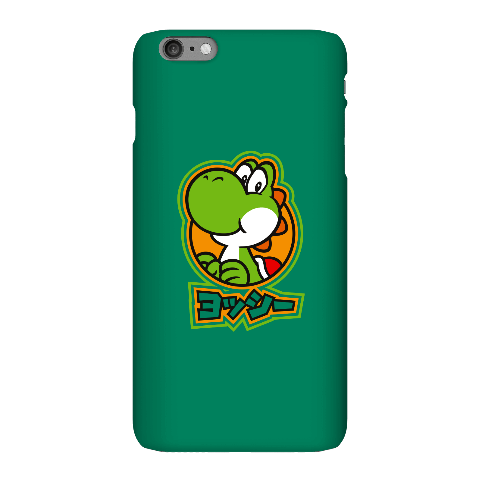 Nintendo Super Mario Yoshi Kanji Phone Case - iPhone 6 Plus - Snap Case - Matte
