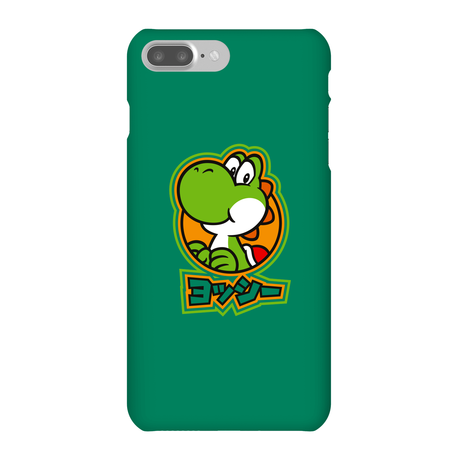 Nintendo Super Mario Yoshi Kanji Phone Case - iPhone 7 Plus - Snap Case - Matte