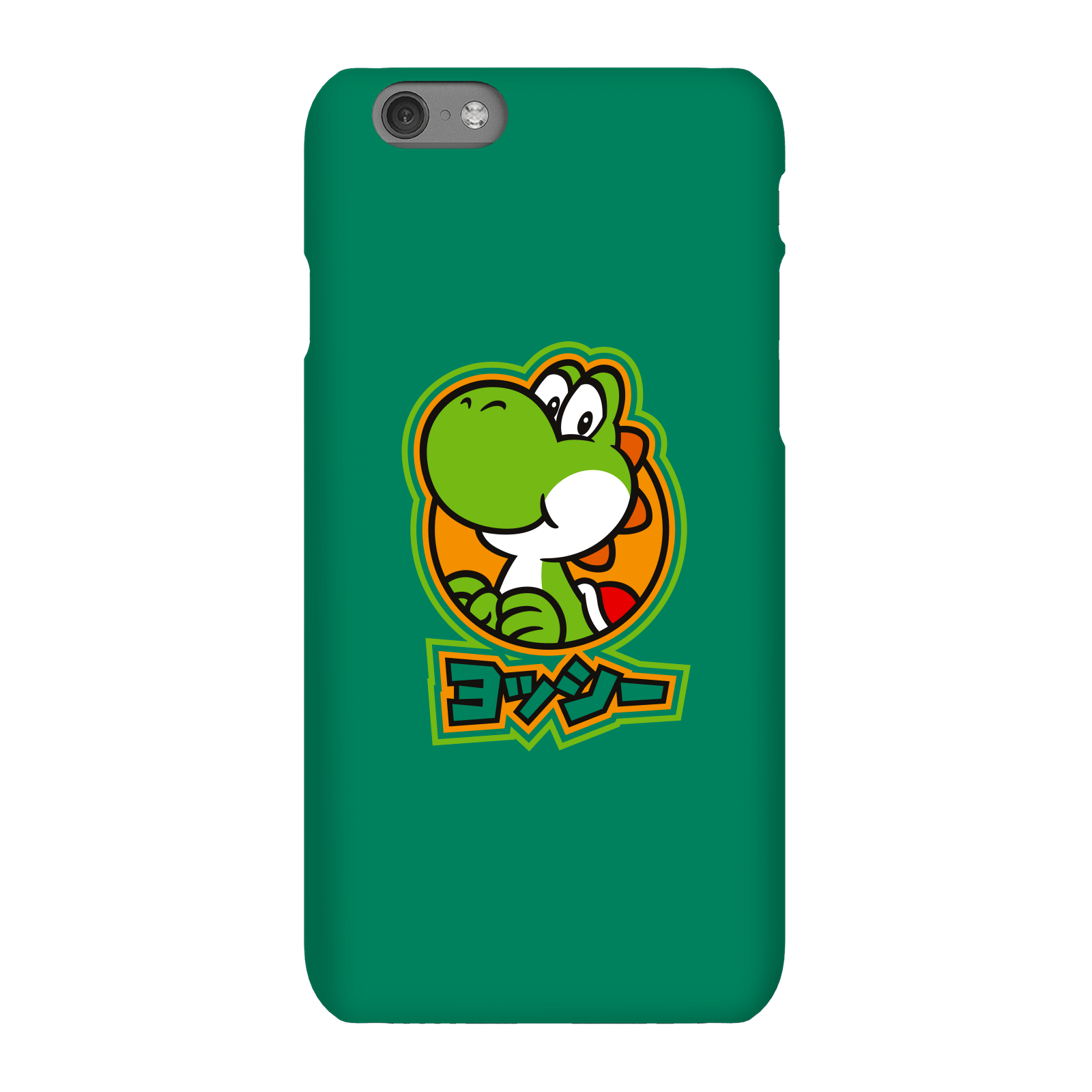 Nintendo Super Mario Yoshi Kanji Phone Case - iPhone 6S - Snap Case - Gloss